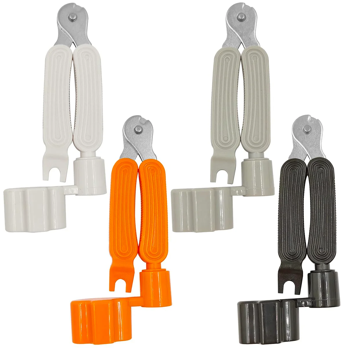 Guitar String Winder, Guitar String Cutter, Guitar Bridge Pin Puller, lyfLux 3 in 1 Guitar Repair Tool (4 Pack)