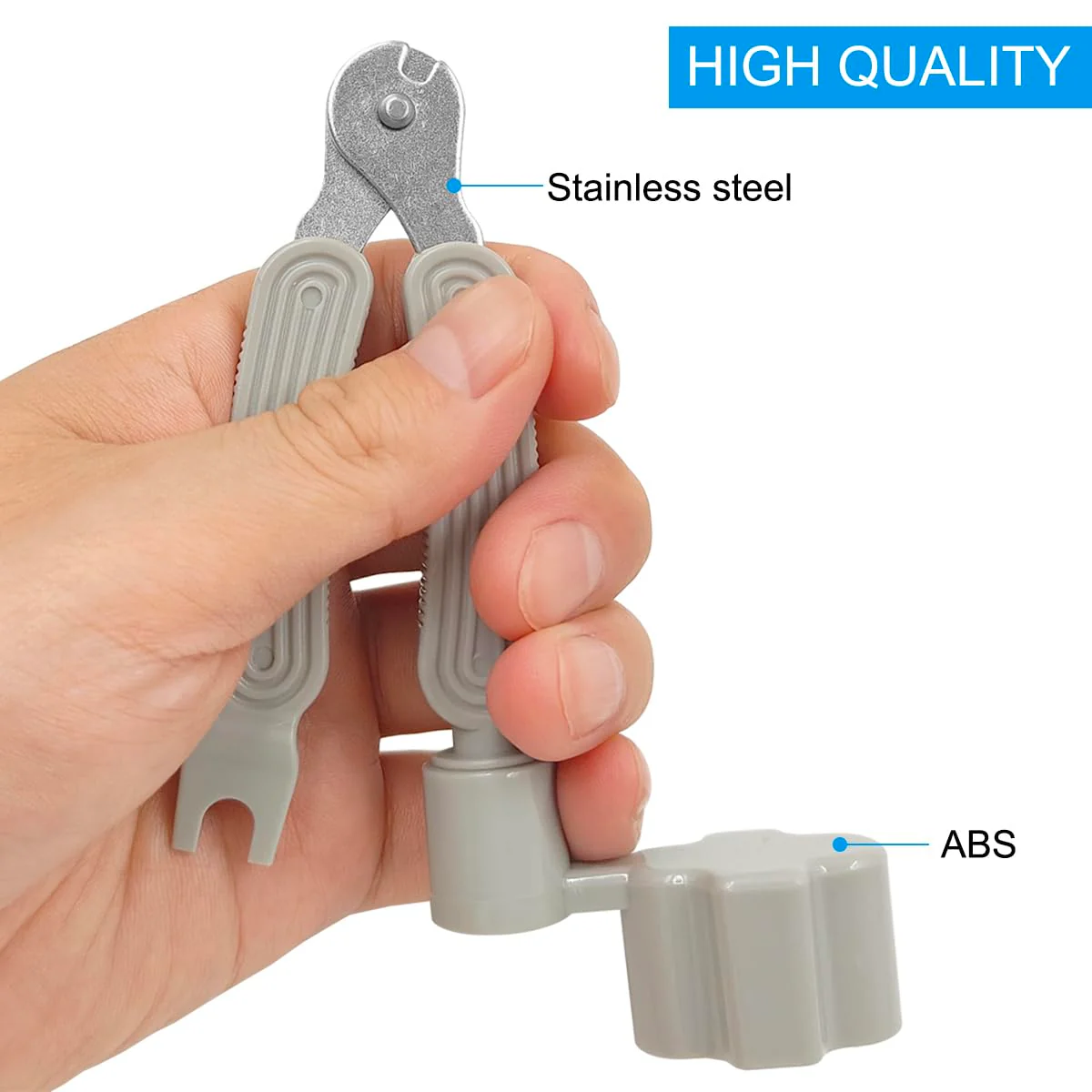 Guitar String Winder, Guitar String Cutter, Guitar Bridge Pin Puller, lyfLux 3 in 1 Guitar Repair Tool (4 Pack) - Image 3