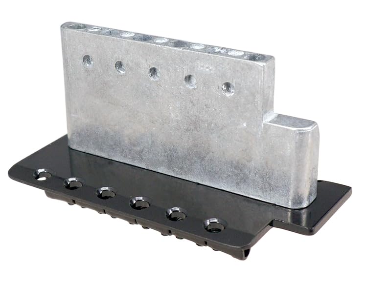 Guitar Tremolo Bridge Set - Strat Tremolo System for Fender Stratocaster/Squier Electric Guitar, American Standard Replacement (Black) Black - Image 5