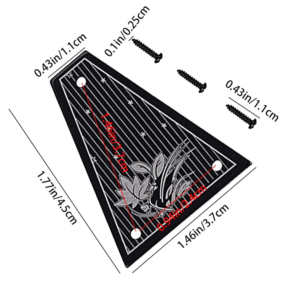 Guitar Truss Rod Cover Water Proof Guitar Cover Portable Truss Rod Cover for Replacing Guitar Accessories - Image 2