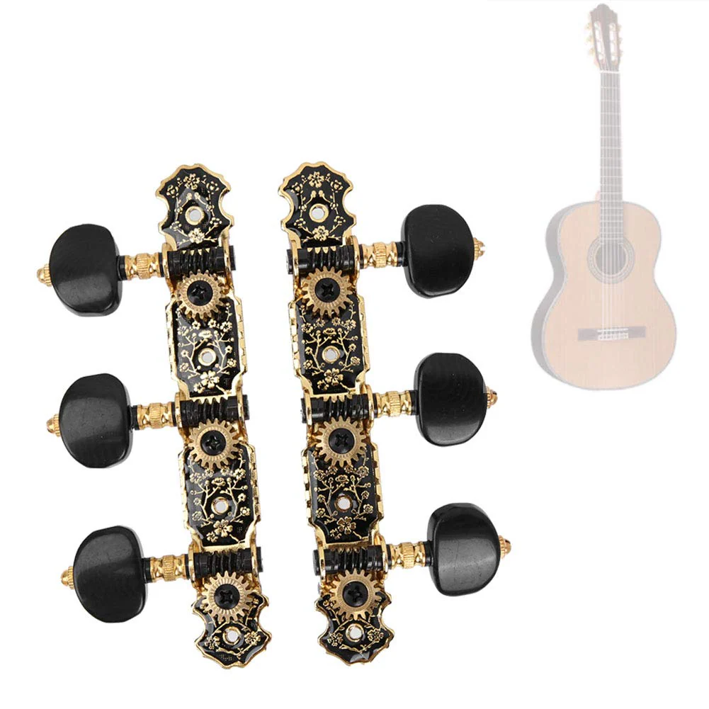 Guitar Tuner, Maquinaria para Guitarra Acustica Guitar Winder, Guitar Accessories, Classical Tuning Fast and Accurately 1:18 Guitar Heads Tuning Pegs Exquisite, Maquinaria para Guitarra Acustica for - Image 3