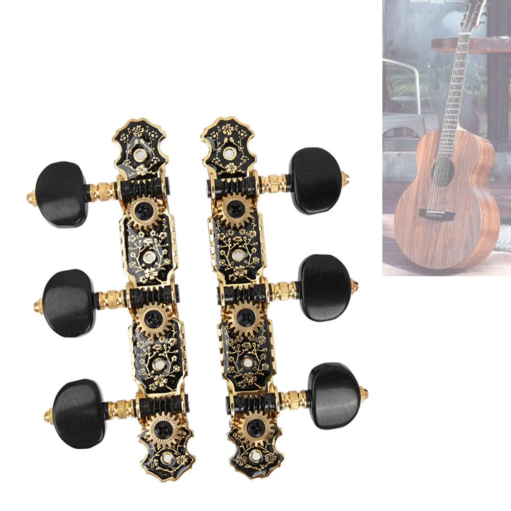 Guitar Tuner, Maquinaria para Guitarra Acustica Guitar Winder, Guitar Accessories, Classical Tuning Fast and Accurately 1:18 Guitar Heads Tuning Pegs Exquisite, Maquinaria para Guitarra Acustica for - Image 6