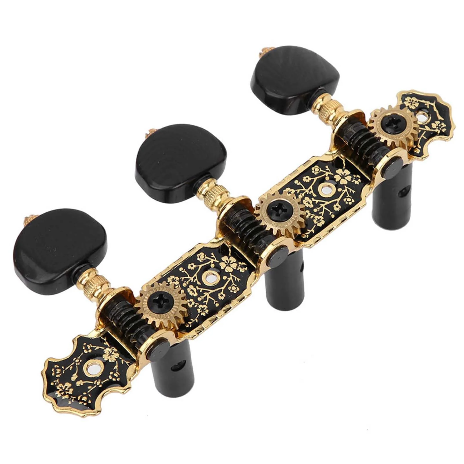 Guitar tuning pegs 3L and 3R, 1:18 Classical Guitar Tuners, Acoustic Guitar Tuning Pegs Suitable for Most Classical Guitar Replacement Accessories - Image 3
