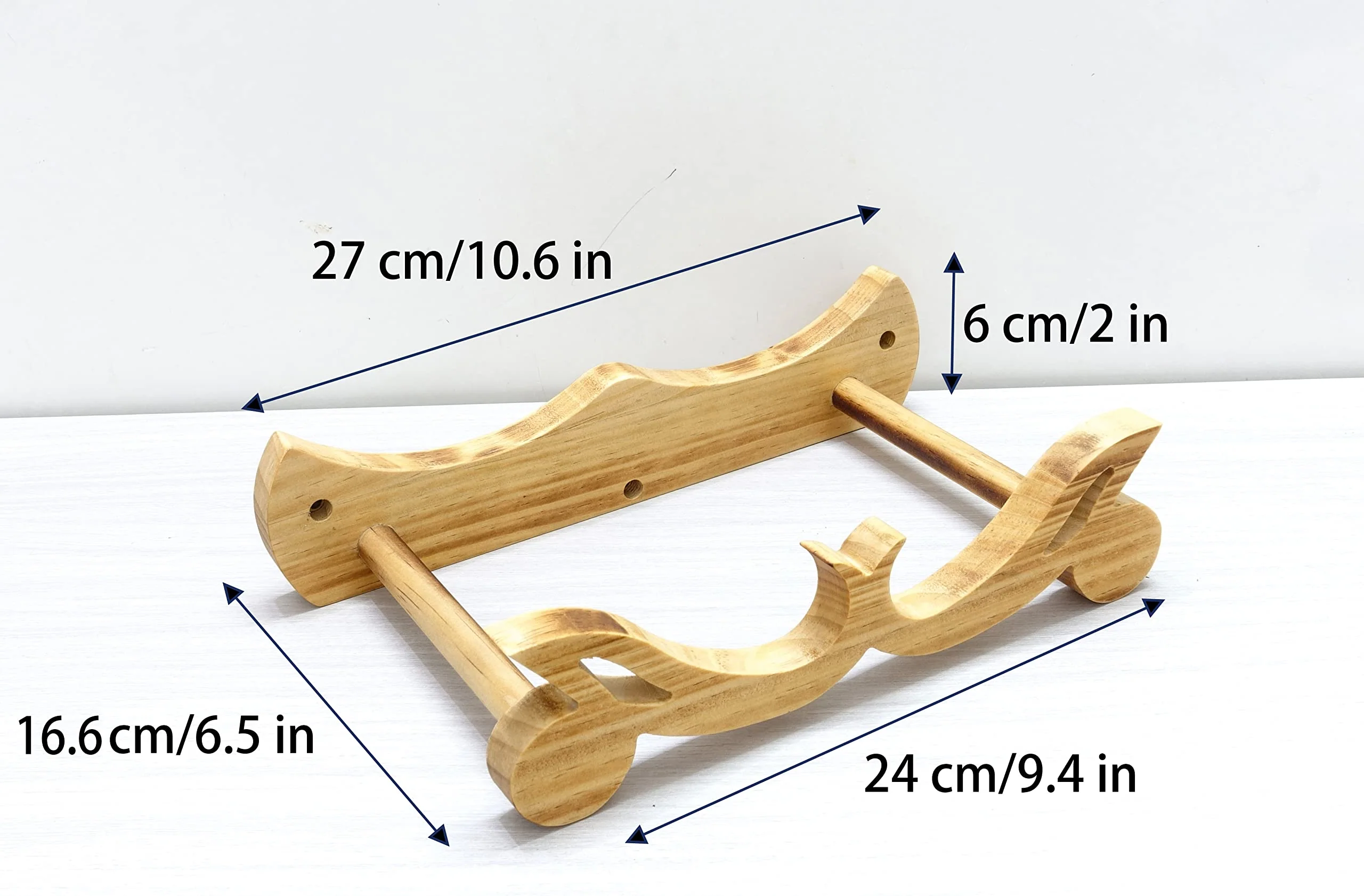 Guitar Wall Holder,Guitar Holder Wall Mount,Guitar Stand Horizontal,Guitar Hanger Tilt Your Guitar,Ukulele, Bass, Electric Guitar at a Slanted Angle with Beauty. - Image 5