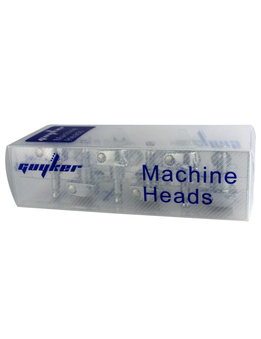 Guyker Guitar Machine Heads (3L + 3R) – 1:21 Sealed Tuning Key Pegs Tuners Set Replacement for ST TL SG Style Electric or Acoustic Guitars – Chrome - Image 7