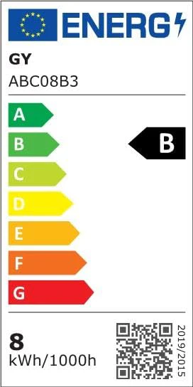 GY E27 LED Warm White Light Bulb, 8 W 1521 LM Energy Saving Bulb, Replaces 100 W Bulbs, Energy Efficiency Class B, A60 LED Warm White, Beam Angle 360° Bulb, Not Dimmable, Pack of 6 A60-8w3000k-6 6 Stück - Image 12