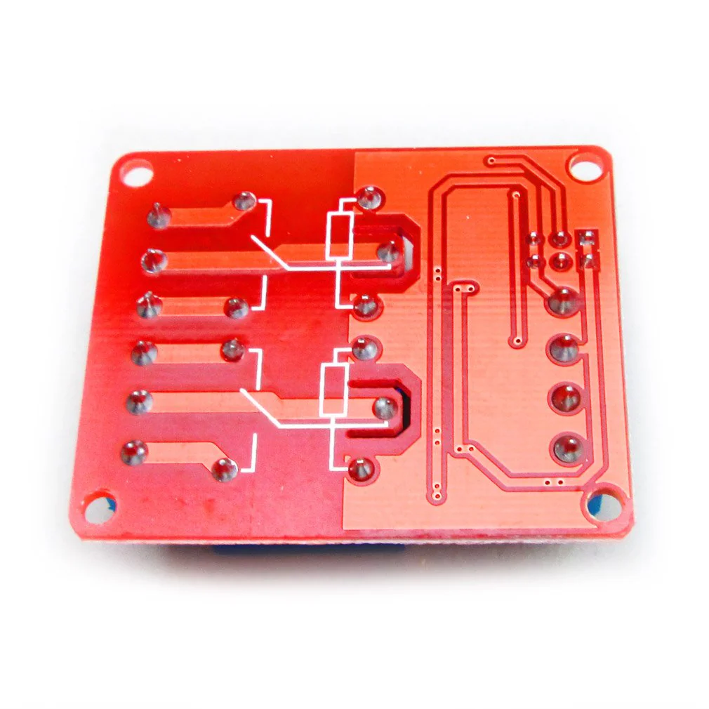Hailege 2pcs DC 12V 2 Channel Relay Module with Insulated Optocoupler High and Low Level H/L Level Trigger Module Triggered by DC 12V - Image 5