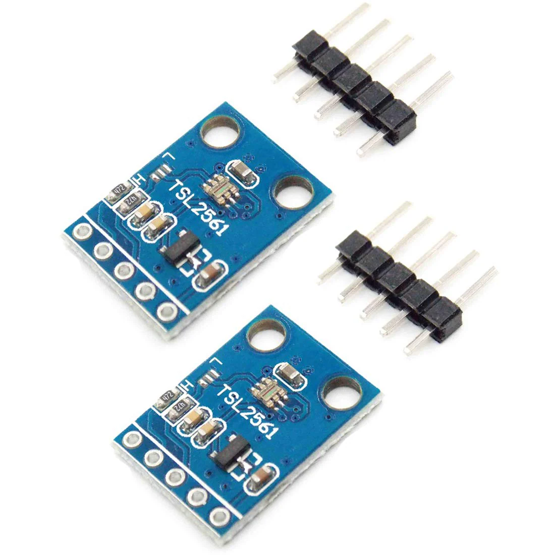 Hailege 2pcs TSL2561 Light Luminosity Sensor Infrared Light Brightness Sensor Luminance Sensor
