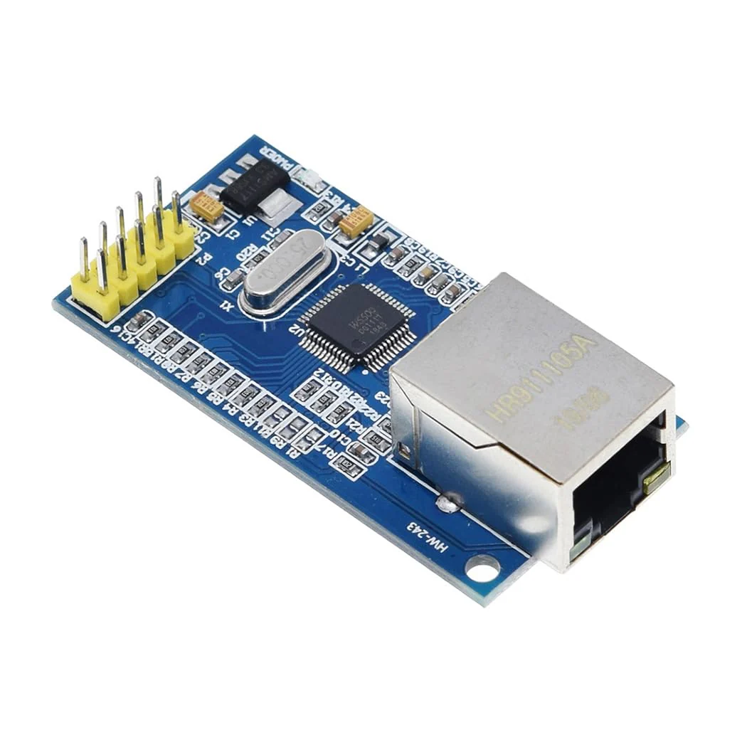 Hailege 2pcs W5500 LAN Ethernet Network Module 3.3V / 5V Support TCP / IP51 / STM32 Microcontroller Program with 32k Bytes SPI over W5100 - Image 2