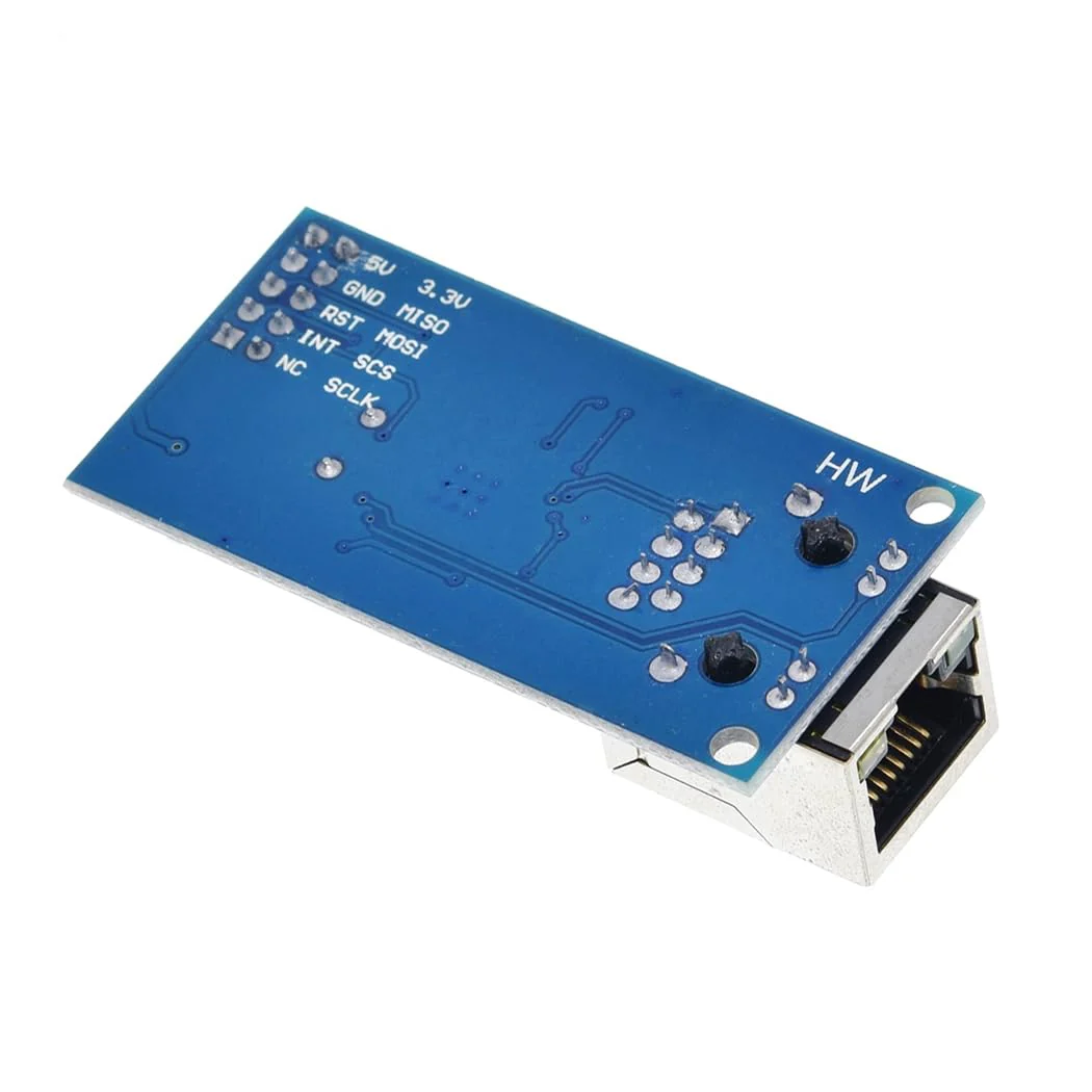 Hailege 2pcs W5500 LAN Ethernet Network Module 3.3V / 5V Support TCP / IP51 / STM32 Microcontroller Program with 32k Bytes SPI over W5100 - Image 5