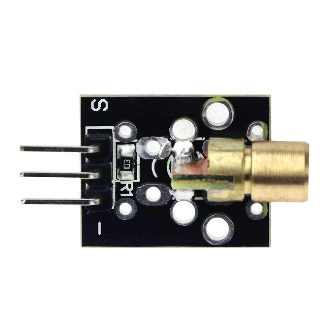 Hailege 5 x 5 mW 650 nm Red Dot Laser Diode Laser Transmitter Module PIC AVR DC5V KY-008 - Image 3