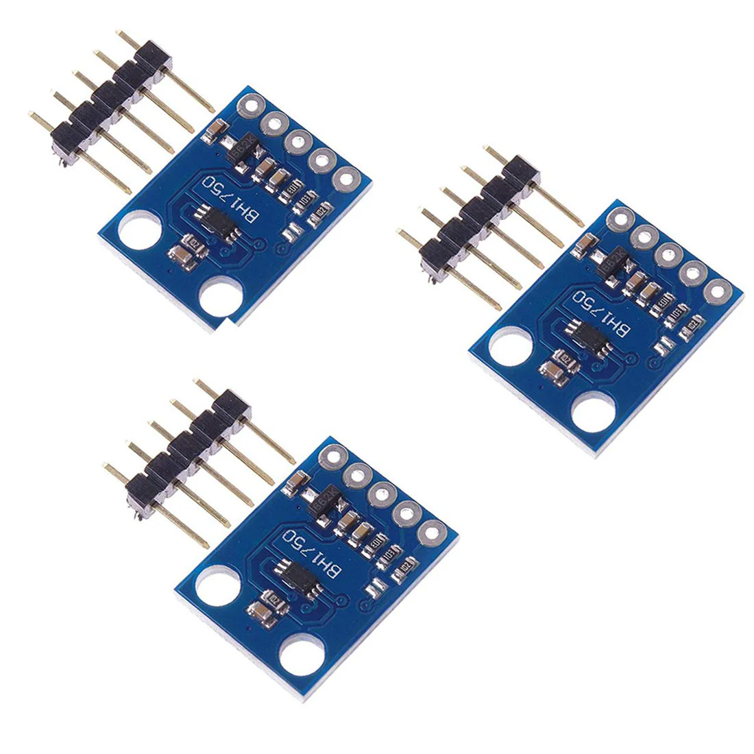 Hailege 5pcs GY-302 BH1750 BH1750FVI Digital Light Intensity Light Brightness Sensor Illumination Module - Image 2
