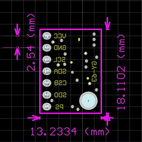 Hailege MS5611 MS5611-01BA03 GY-63 Atmospheric Pressure Sensor Module Meter Altimeter Sensor Module Electronic DIY Board IIC SPI 24Bit AD - Image 6