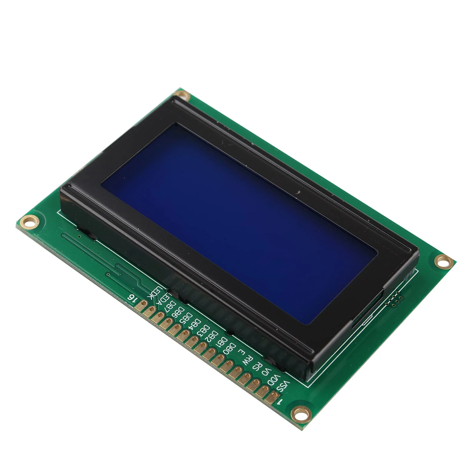 HALJIA LCD 1604 16x4 Character Blue Display Module Blue Backlight Display Board DC 5V Compatible with Arduino Raspberry Pi - Image 3