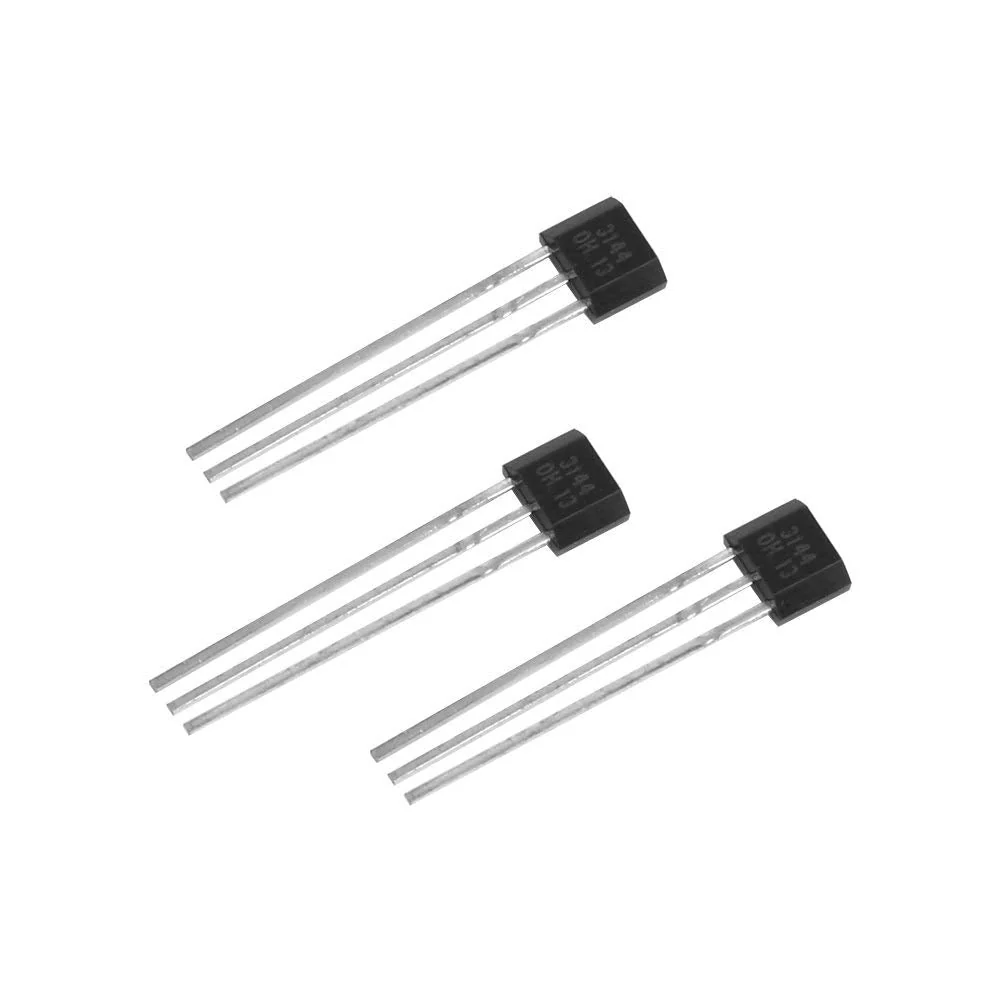 Hall Effect Sensor, 10pcs/lot A3144 3144E OH3144E Ratiometric Linear Hall Effect Sensor Magnetic Detector Switch TO-92UA 3-Pin SIP - Image 4