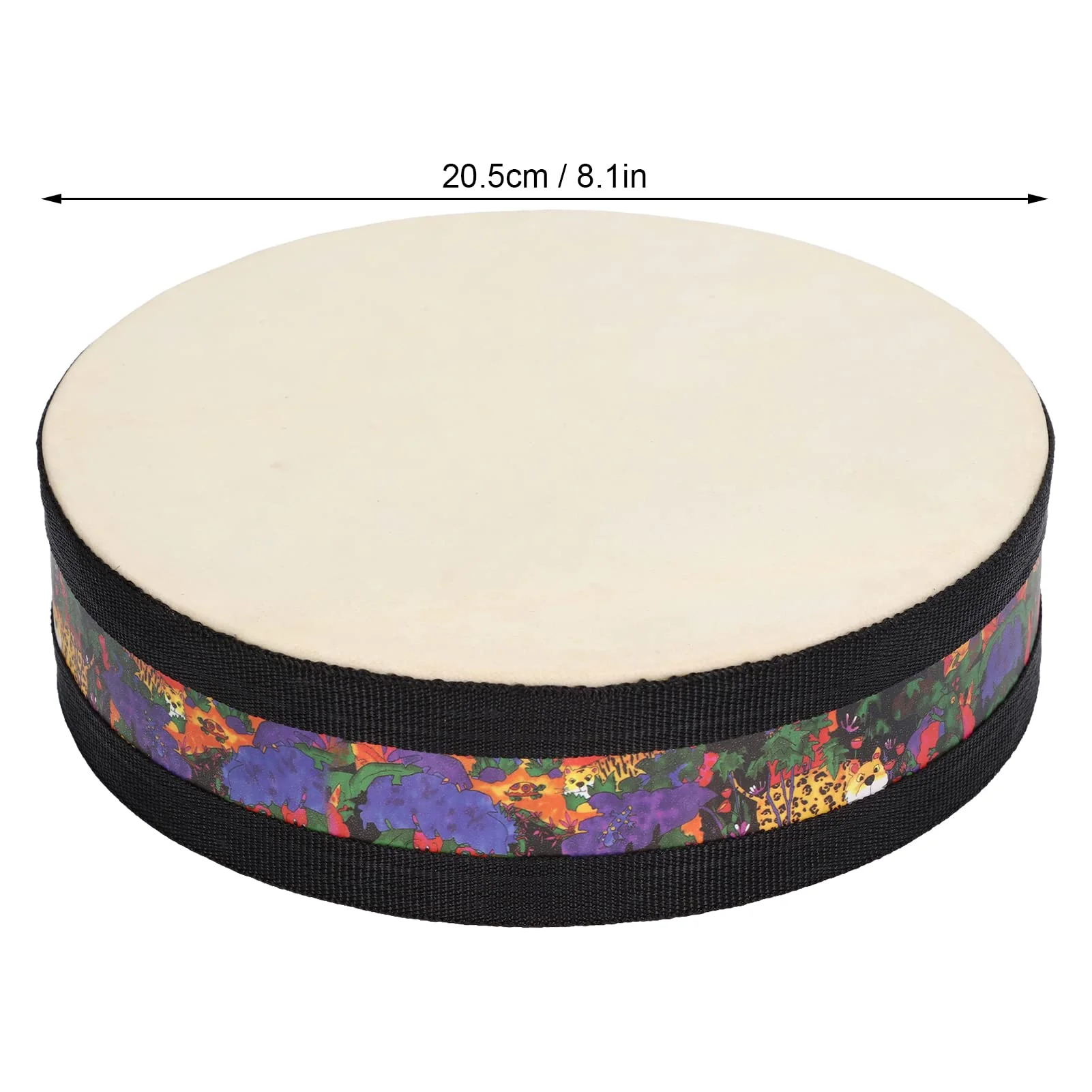 Hand Drum, Good Structure Exquisite Beautiful Ocean Drum Long Service Life Number Patterns Unique Design for Ornaments for Toy - Image 7