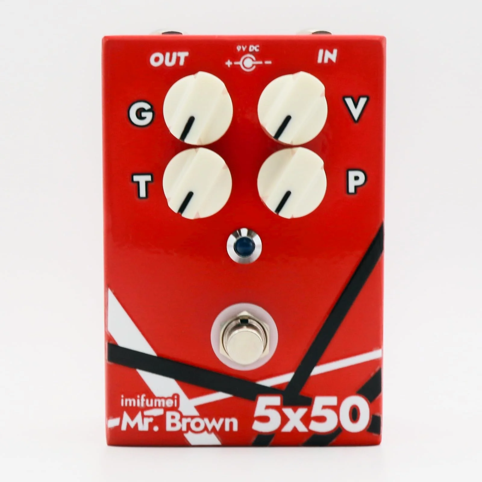 Hand-made distortion Pedal, classic High Gain distortion Guitar Pedal from Crunch to Heavy Metal, True Bypass, DC 9V, Pedal for Electric Guitar RED - Image 6