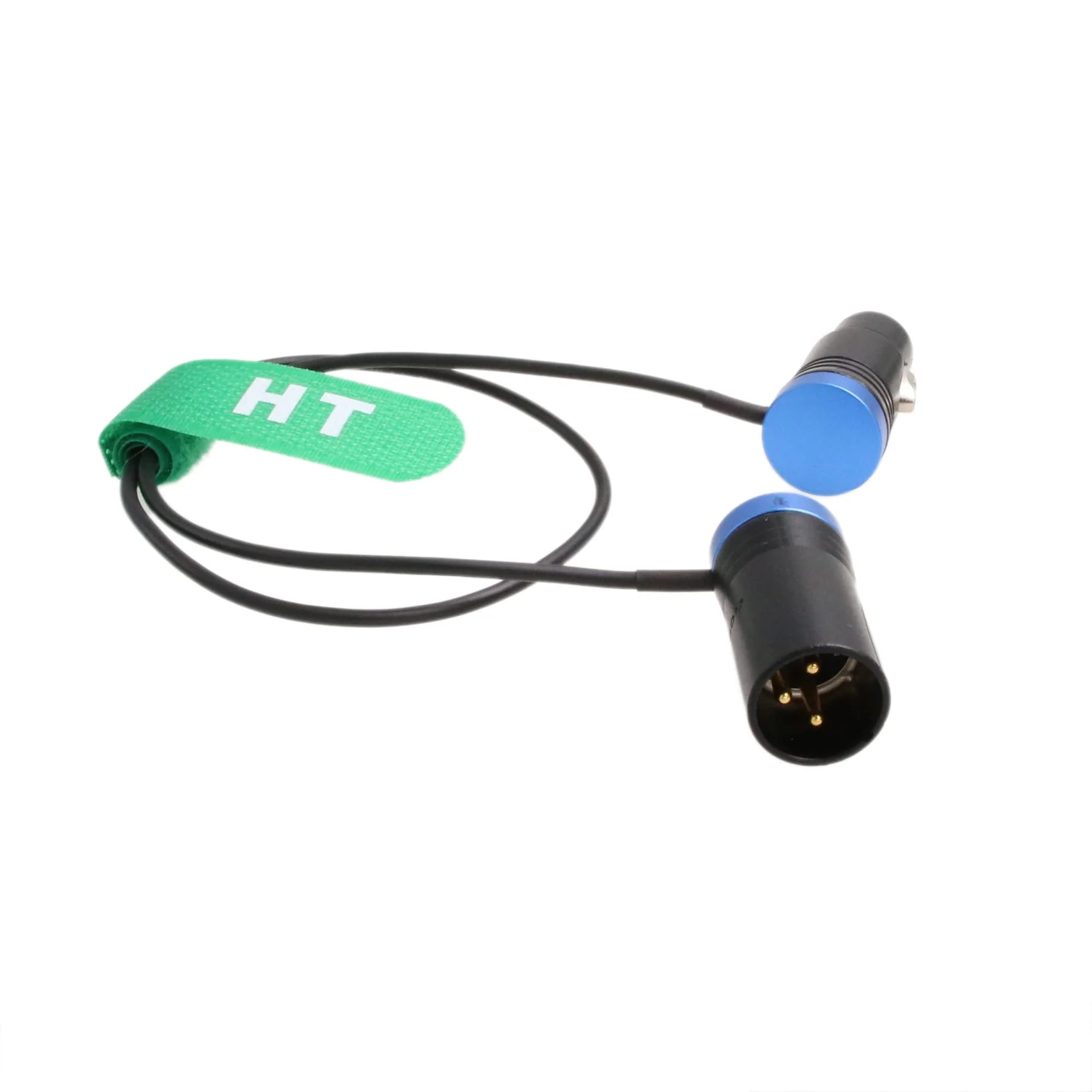HangTon Audio Cable Low-Profile XLR 3 Pin Male to Female for Mic Camera Sound Devices 888 633 Zaxcom Zoom Audio Recorder Blue 20" - Image 2