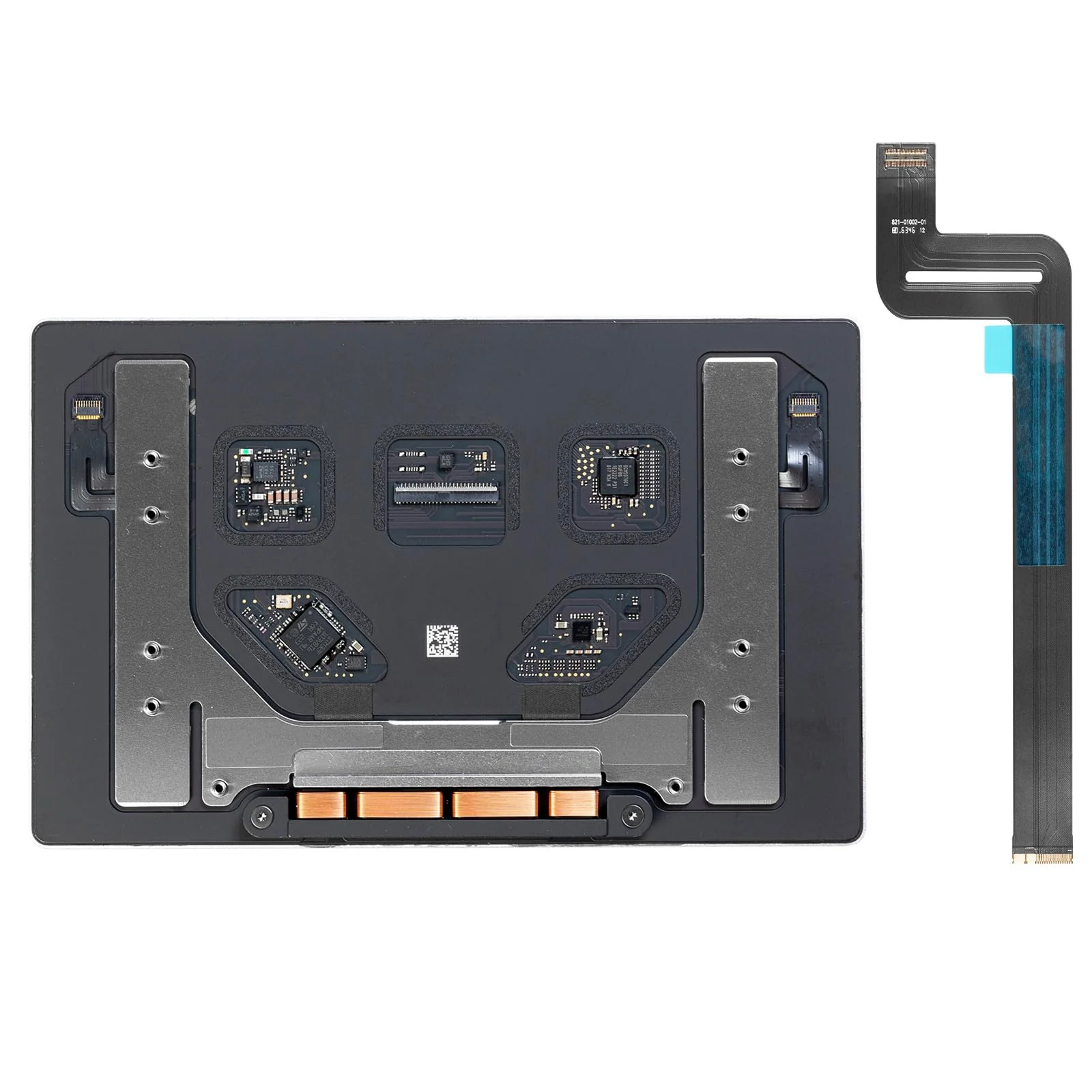 HAWSON A1708 Trackpad Replacement for MacBook Pro Retina 13" A1708 Trackpad Touchpad with Flex Cable 2016-2017 (Silver) - Image 2