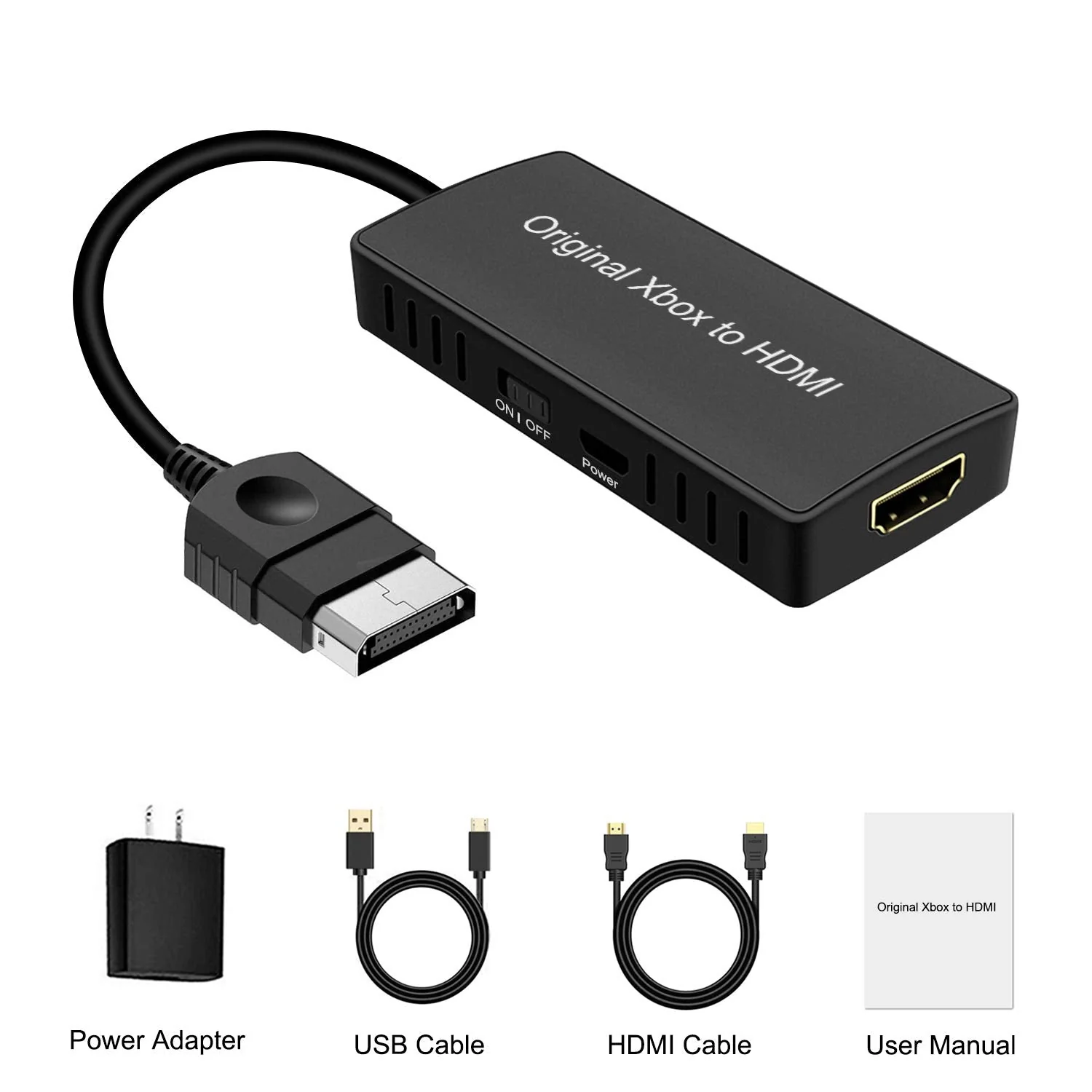 HD Link Cable for Original Xbox Original Xbox HDMI Converter Automatically Detects and Converts YPbPr Component Signal to 480i/720p Output(100% Improved Picture Quality) - Image 6
