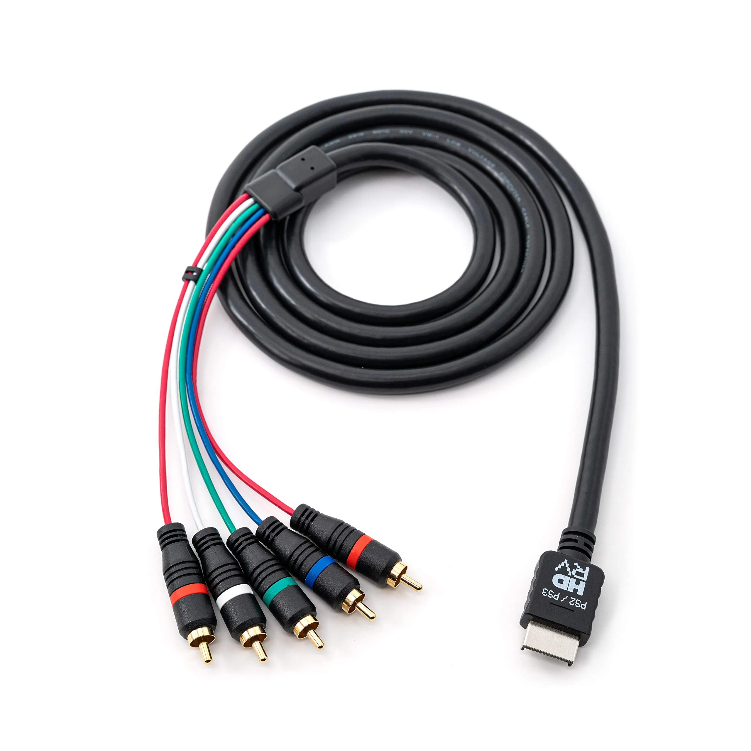 HD Retrovision Premium YPbPr Component Video Cable for PlayStation 2/3 (PS2/PS3) - Image 2