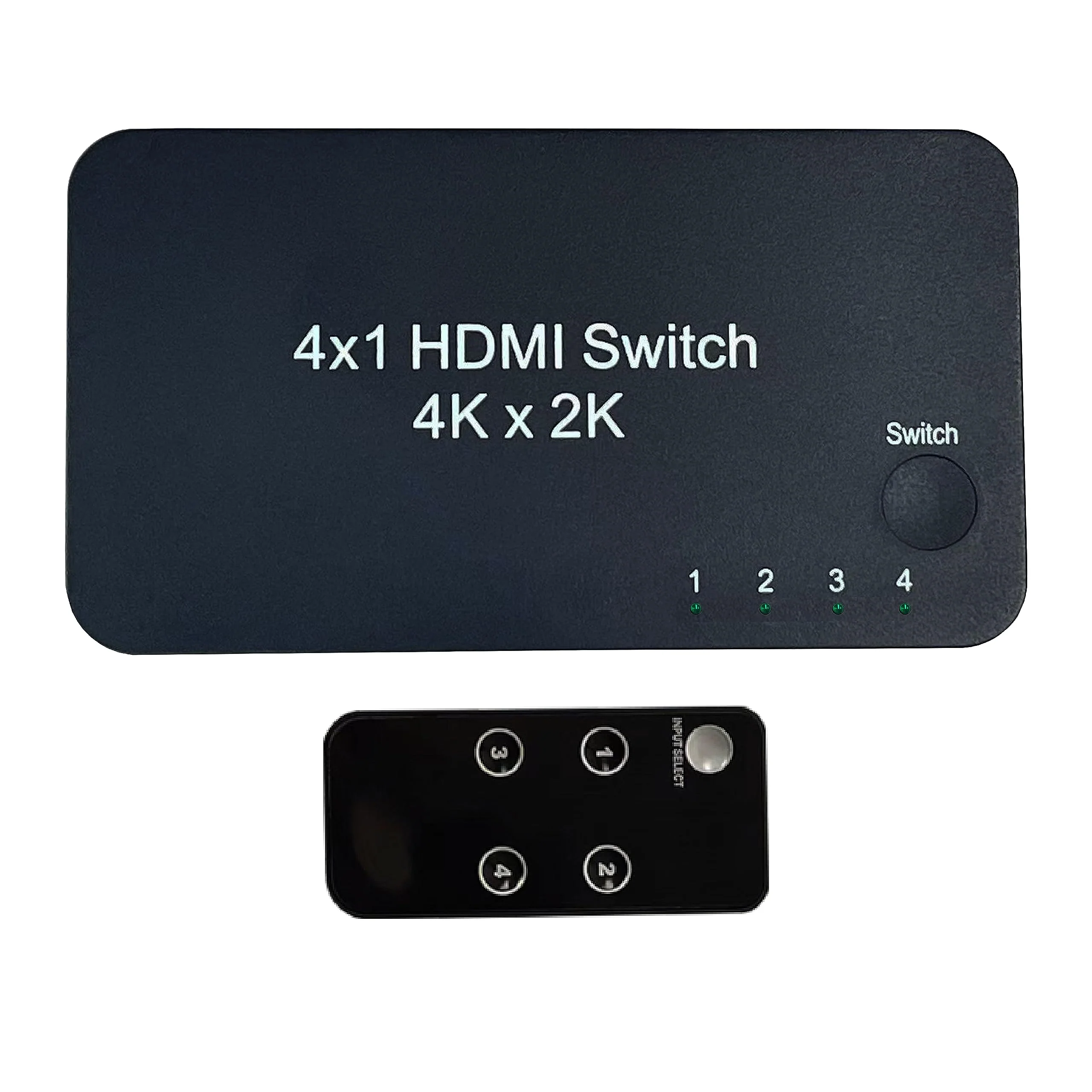 HDMI Switch 4 in 1 Out, 4 Port HDMI Switcher Selector Box with IR Remote Control & Auto Switch, Support 4K@60Hz, 1080p 3D, - Image 5