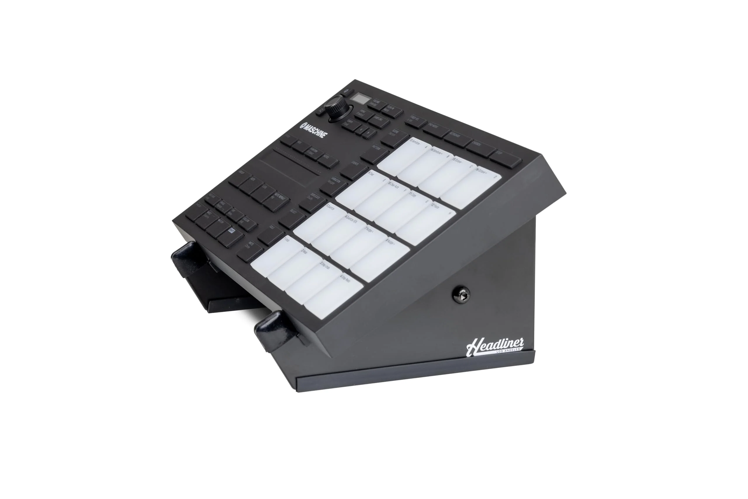 Headliner Adjustable Steel Desktop Production Stand (Small); Fits Small Synths, Samplers, Effects Modules, Drum Machines and more Music Production Gear for your Studio Single Tier Small - Image 4