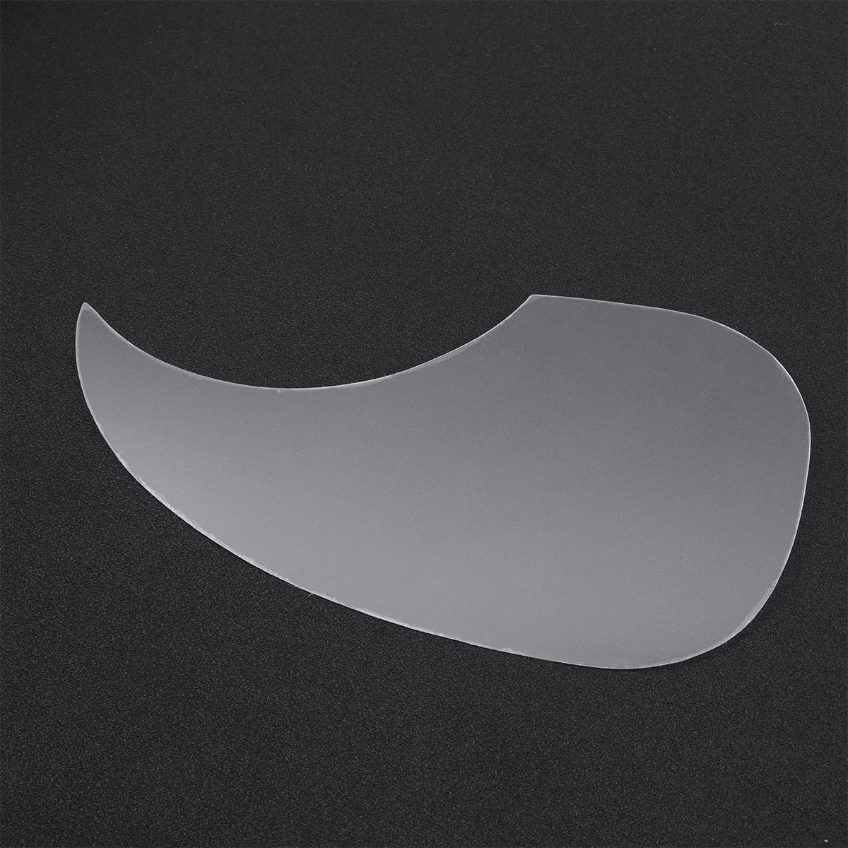 Healifty Guitar Pickguard Clear Plastic Water Drop Shape Pickup Pickguard Scratch Plate for 40-41 Inch Folk Acoustic Electric Guitar (White) - Image 7