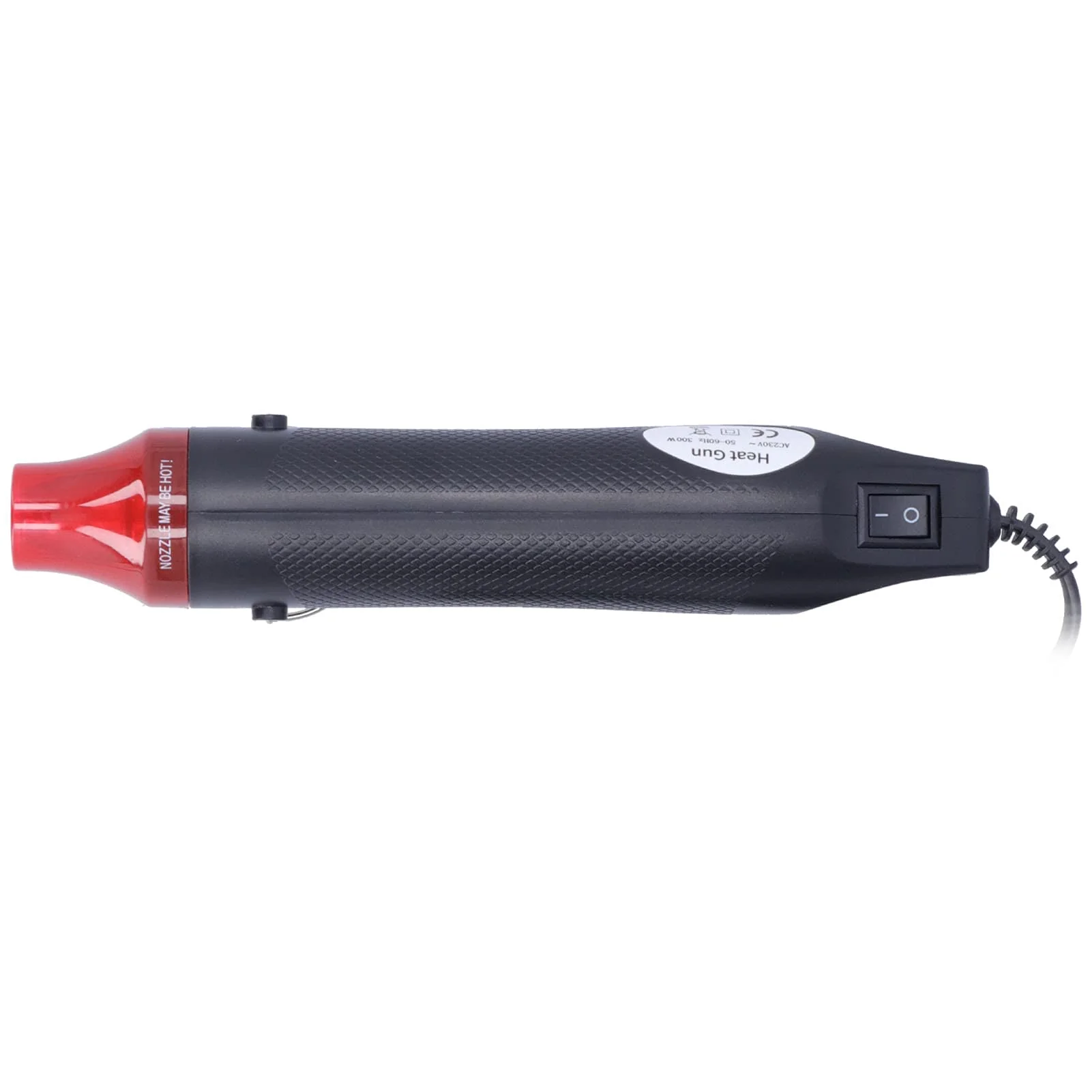 Heat Guns, 300 W ABS Shell 200 °C Hand Hot Air Blower for DIY Heat Shrink Film Embossed Powder Stamp (European Standard 230 V) European standard 230V - Image 6