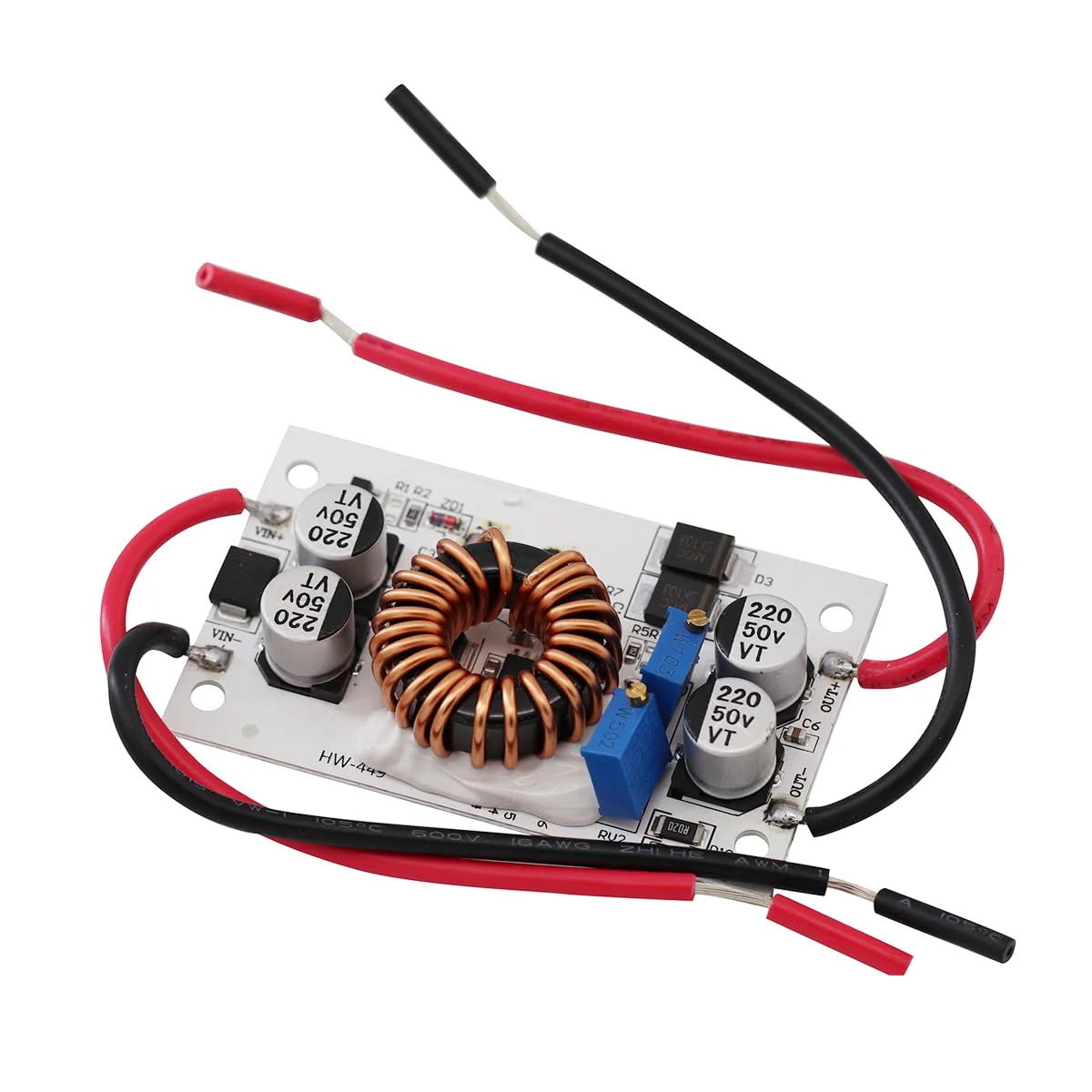 Heevhas DC-DC Boost Converter 250W 10A Adjustable Step-up Converter Constant Power Supply Module LED Driver Boost Module (Pack of 3) - Image 3