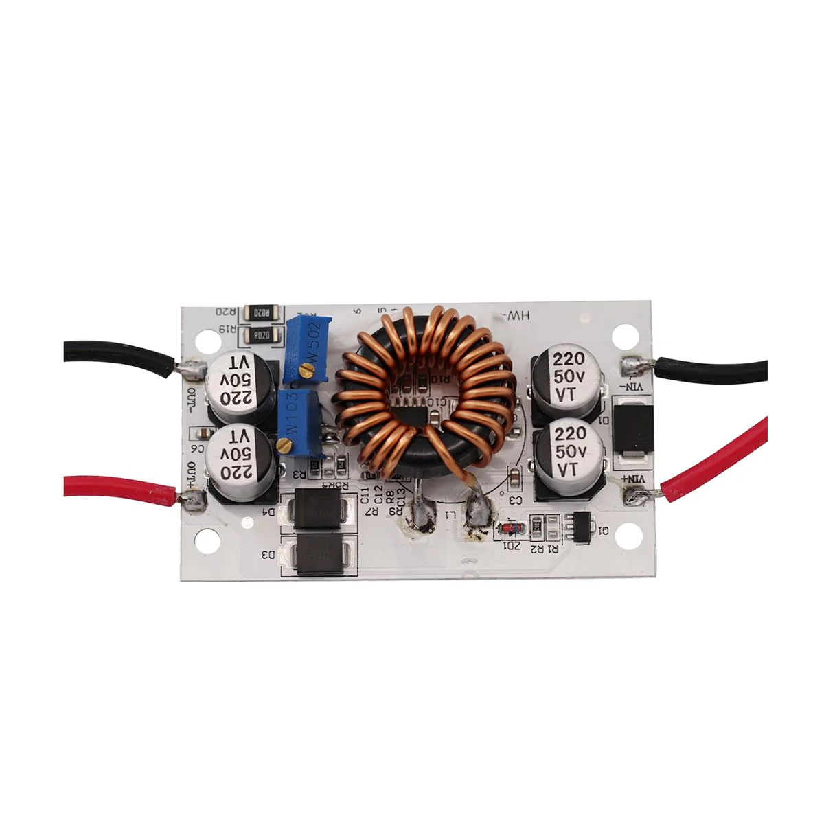 Heevhas DC-DC Boost Converter 250W 10A Adjustable Step-up Converter Constant Power Supply Module LED Driver Boost Module (Pack of 3) - Image 4