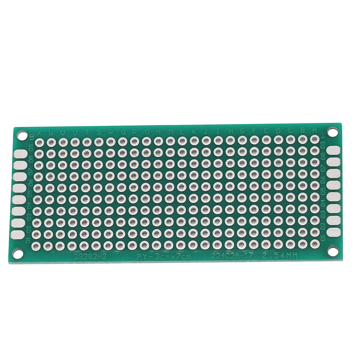 Heevhas Universal Board Double-Sided Circuit Boards Universal Circuit Board Hole Grid Board PCB 2x8 3x7 4x6 5x7 cm Prototype Kits PCB Board (Each Size 3 Pieces, Total 12 Pieces) 12PCS 2X8 3X7 4X6 5X7CM - Image 3