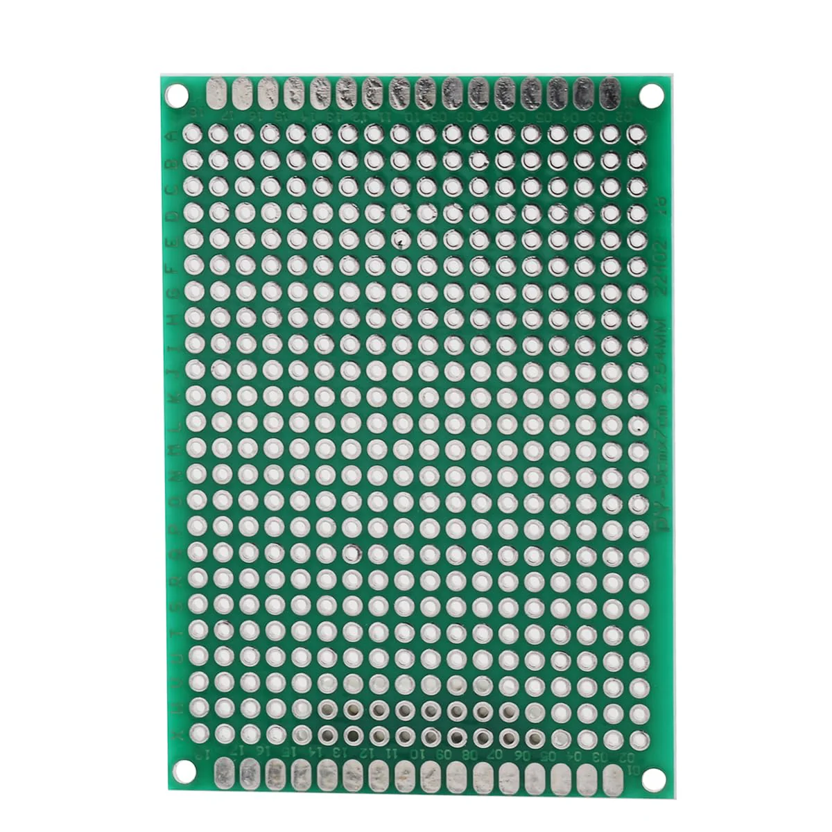 Heevhas Universal Board Double-Sided Circuit Boards Universal Circuit Board Hole Grid Board PCB 2x8 3x7 4x6 5x7 cm Prototype Kits PCB Board (Each Size 3 Pieces, Total 12 Pieces) 12PCS 2X8 3X7 4X6 5X7CM - Image 6