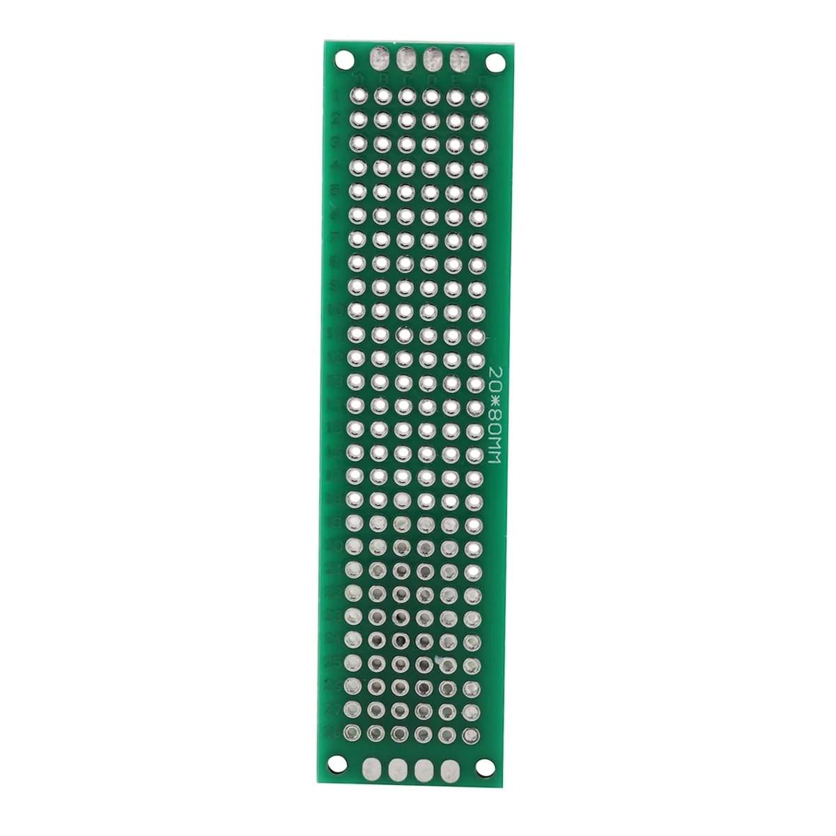 Heevhas Universal Board Double-Sided Circuit Boards Universal Circuit Board Hole Grid Board PCB 2x8 3x7 4x6 5x7 cm Prototype Kits PCB Board (Each Size 3 Pieces, Total 12 Pieces) 12PCS 2X8 3X7 4X6 5X7CM - Image 9