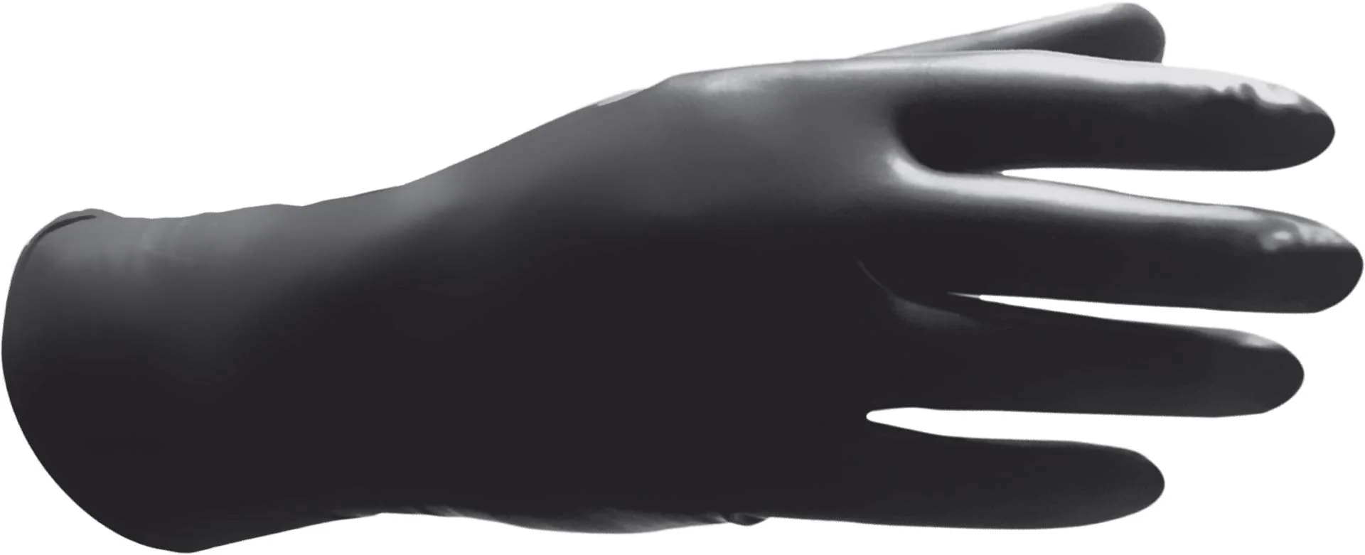 Hercules Sägemann Special Protective Gloves for Hairdressers Black Touch Size M Pack of 10 100% Natural Latex - Image 3