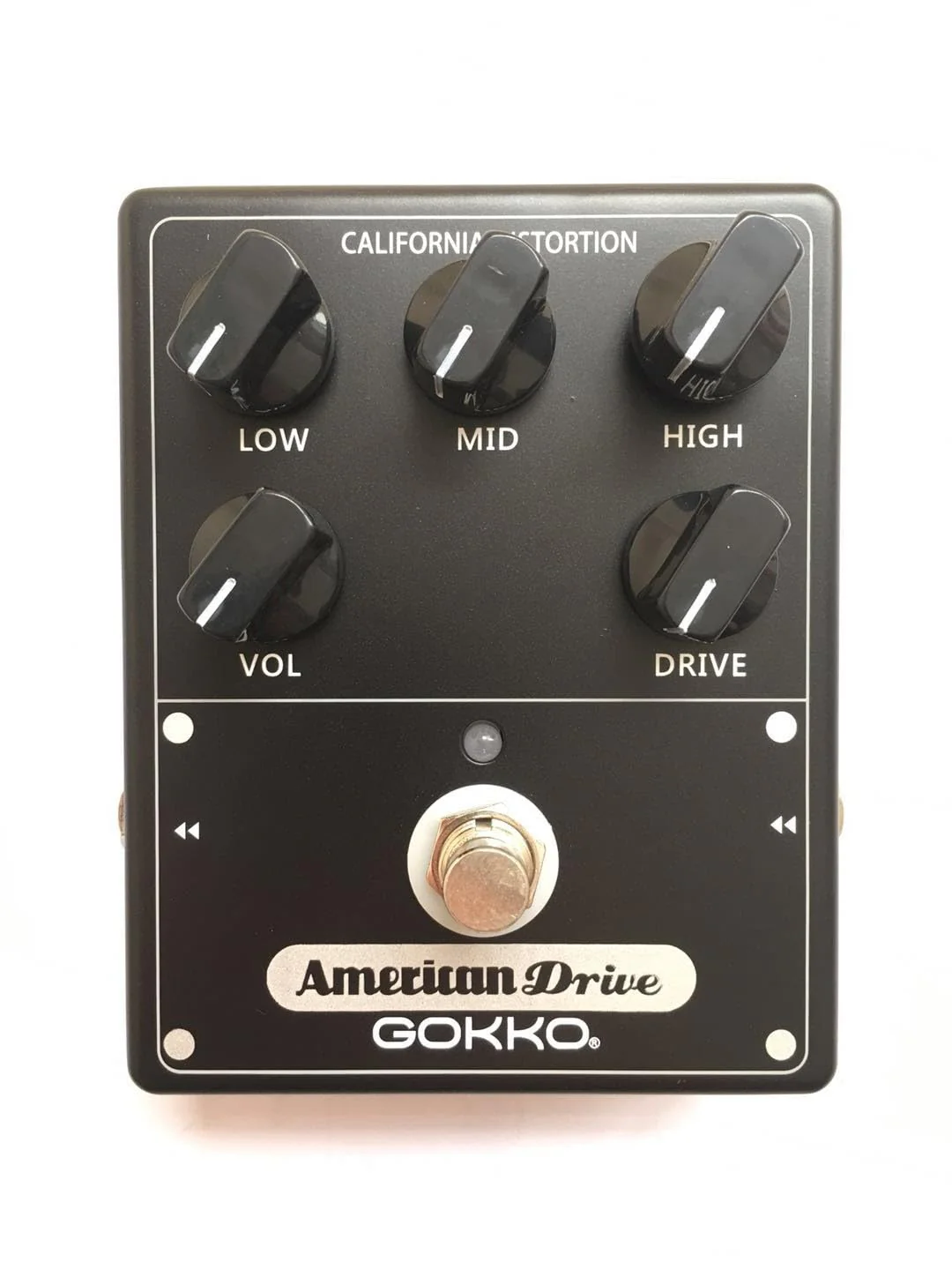 Hi-Gain Box Distortion Pedal - California Mesa Boogie Amp Simulation | 5 Control Knobs for Custom Tone Shaping | All-Analog Overdrive | 9V DC Power Supply - Image 6