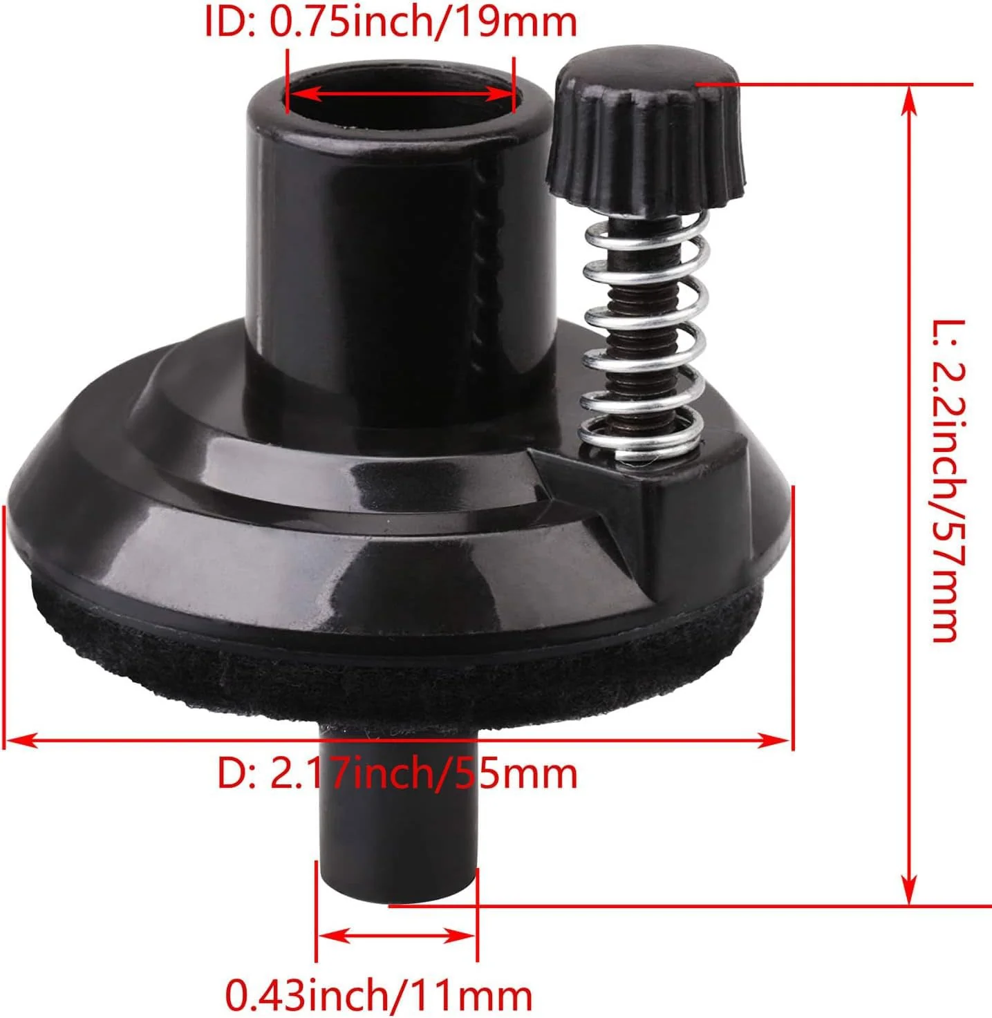 Hi-Hat Clutch and Seat Holder Set for Hi-Hat Jazz Drum Parts Accessories 2Pcs 19mm - Image 5