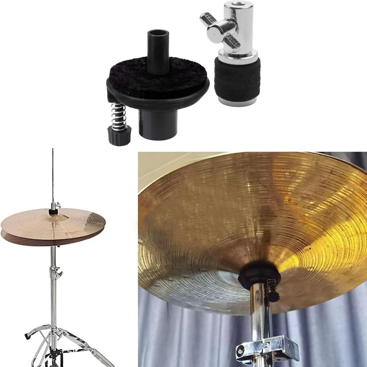 Hi-Hat Clutch and Seat Holder Set for Hi-Hat Jazz Drum Parts Accessories 2Pcs 19mm - Image 7