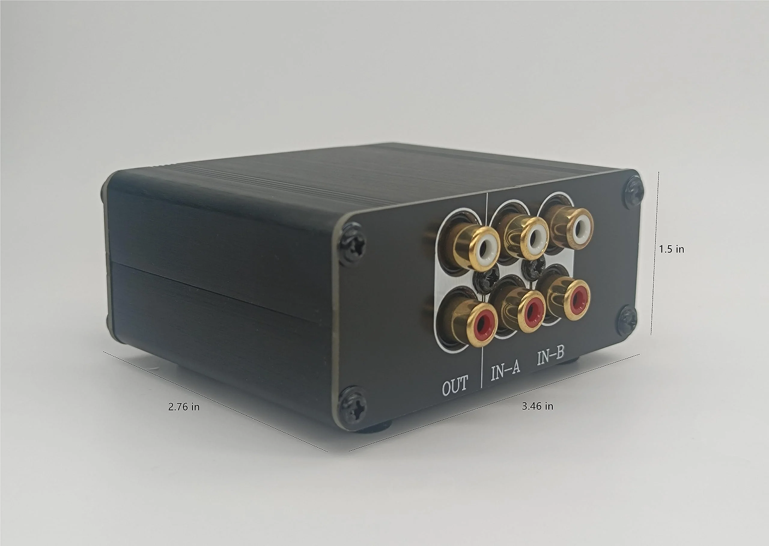 HiFi RCA Passive Preamp Stereo Audio Preamplifier with Volume Control, A/B Audio Switch selector FV2 - Image 4