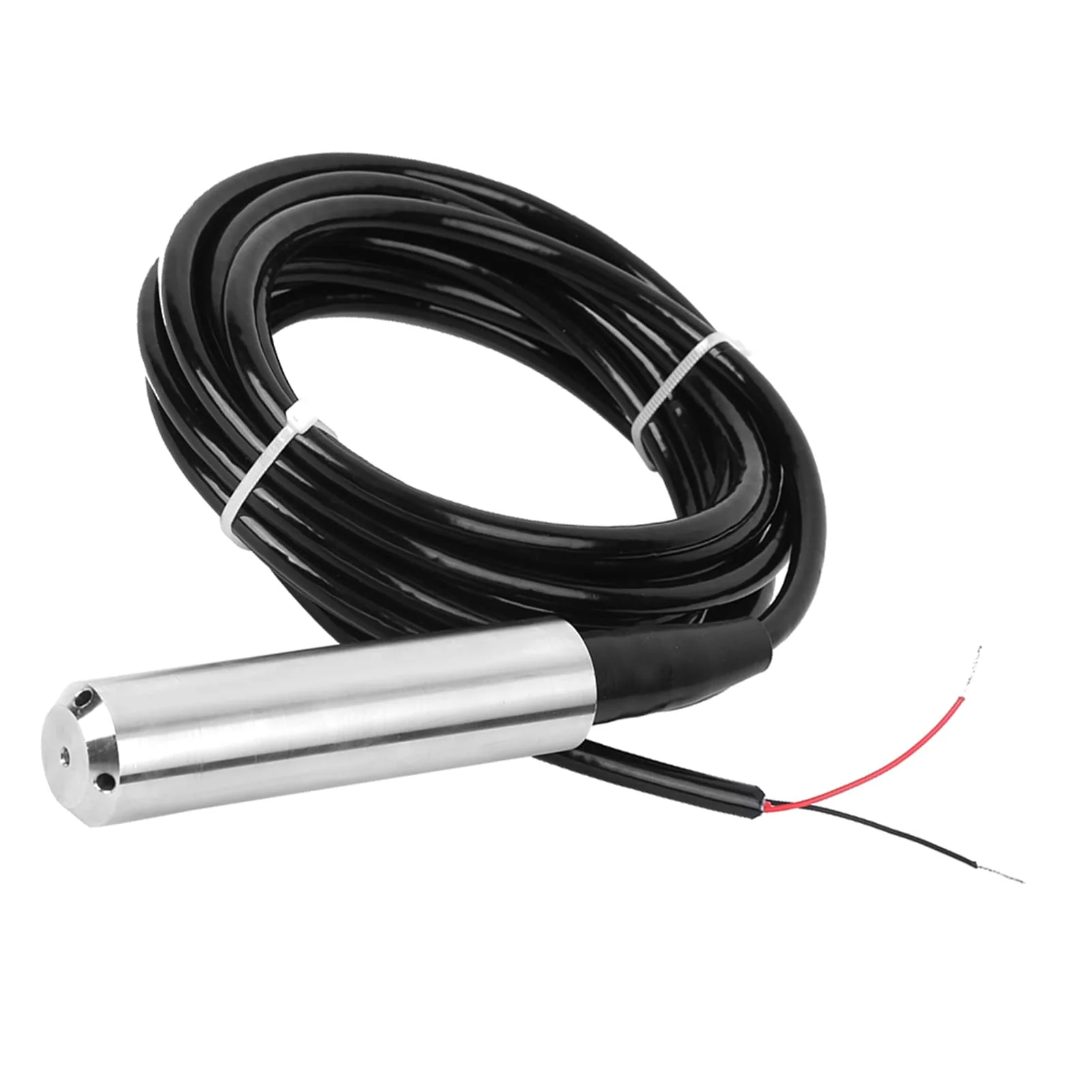 High Precision Level Transmitter, 4-20MA Output, Waterproof IP68 Protection, Shockproof Design, Water Level Sensor for Water Measurement (0-2 Metre Range) 0-2 Metre Range