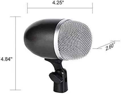 High Sensitivity Kick Drum Microphone with Dynamic Pick Up Pattern,Swivel Adjustable Tom Microphone with Durable Steel Mesh Grille - Image 5