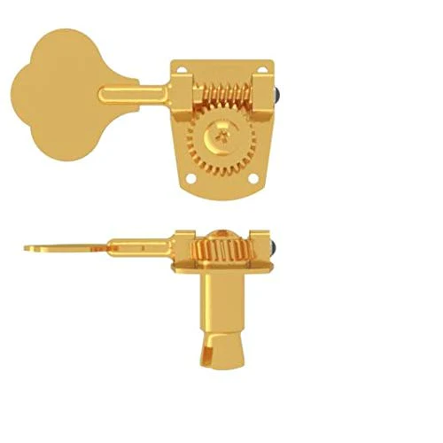Hipshot HB7 Treble Side Bass Tuning Machine (1) With Clover Key - GOLD
