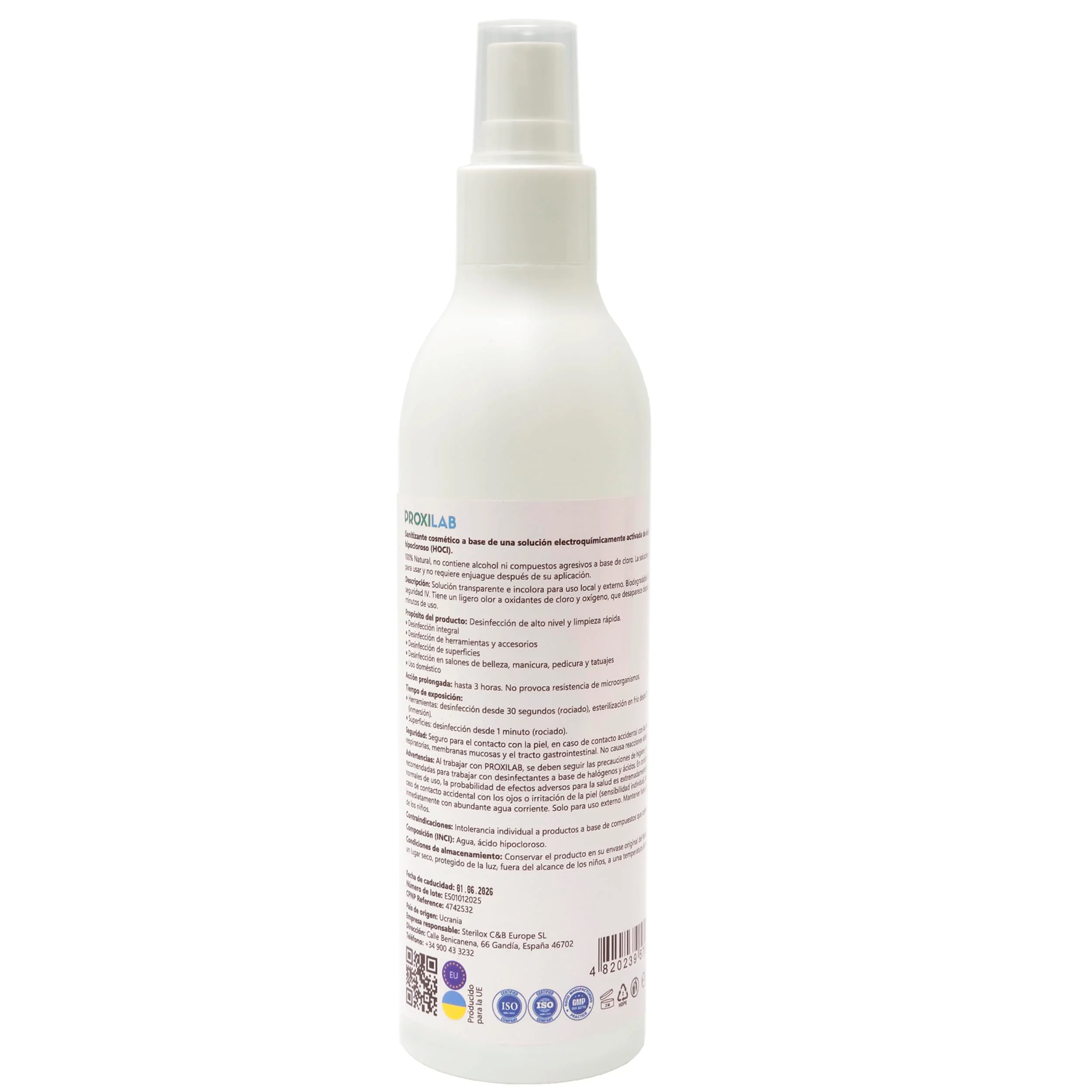 HOCl Cosmetic Skin & Instrument Mist 8.5 fl oz – Natural Professional Spray – For Pre/Post Procedure Care – Alcohol-Free – For Salon Use - Image 2