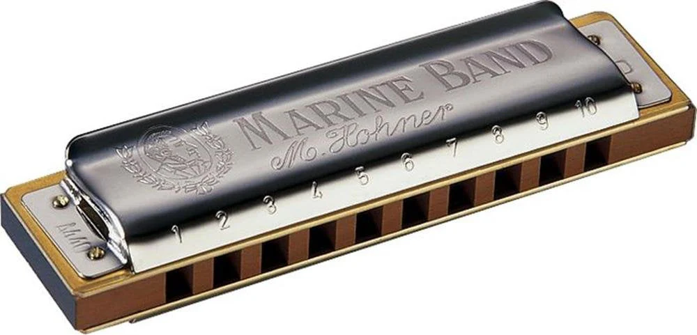 Hohner Marine Band Harmonica, Key of A Single