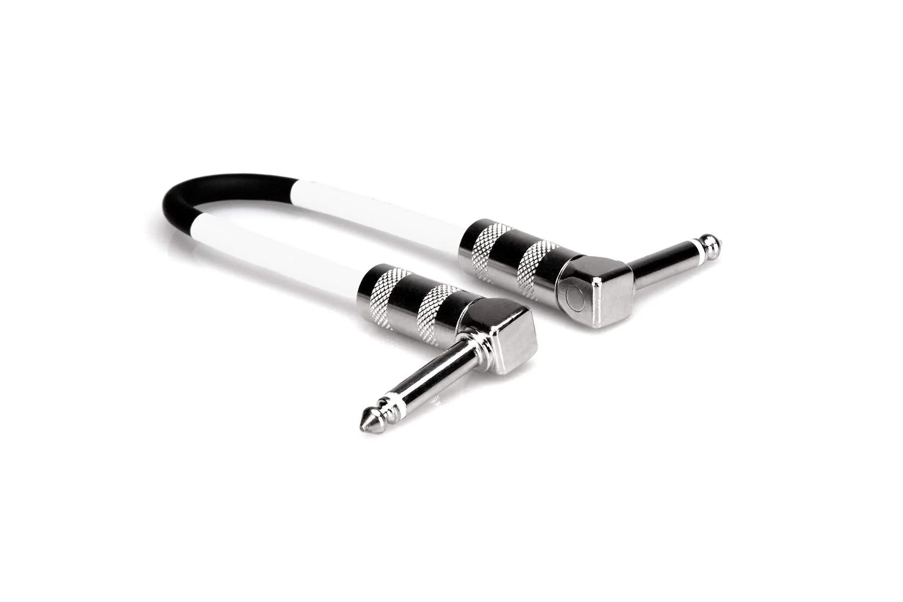 Hosa CPE-606 Guitar Patch Cable, Hosa Right-angle to Same, 6 Inches