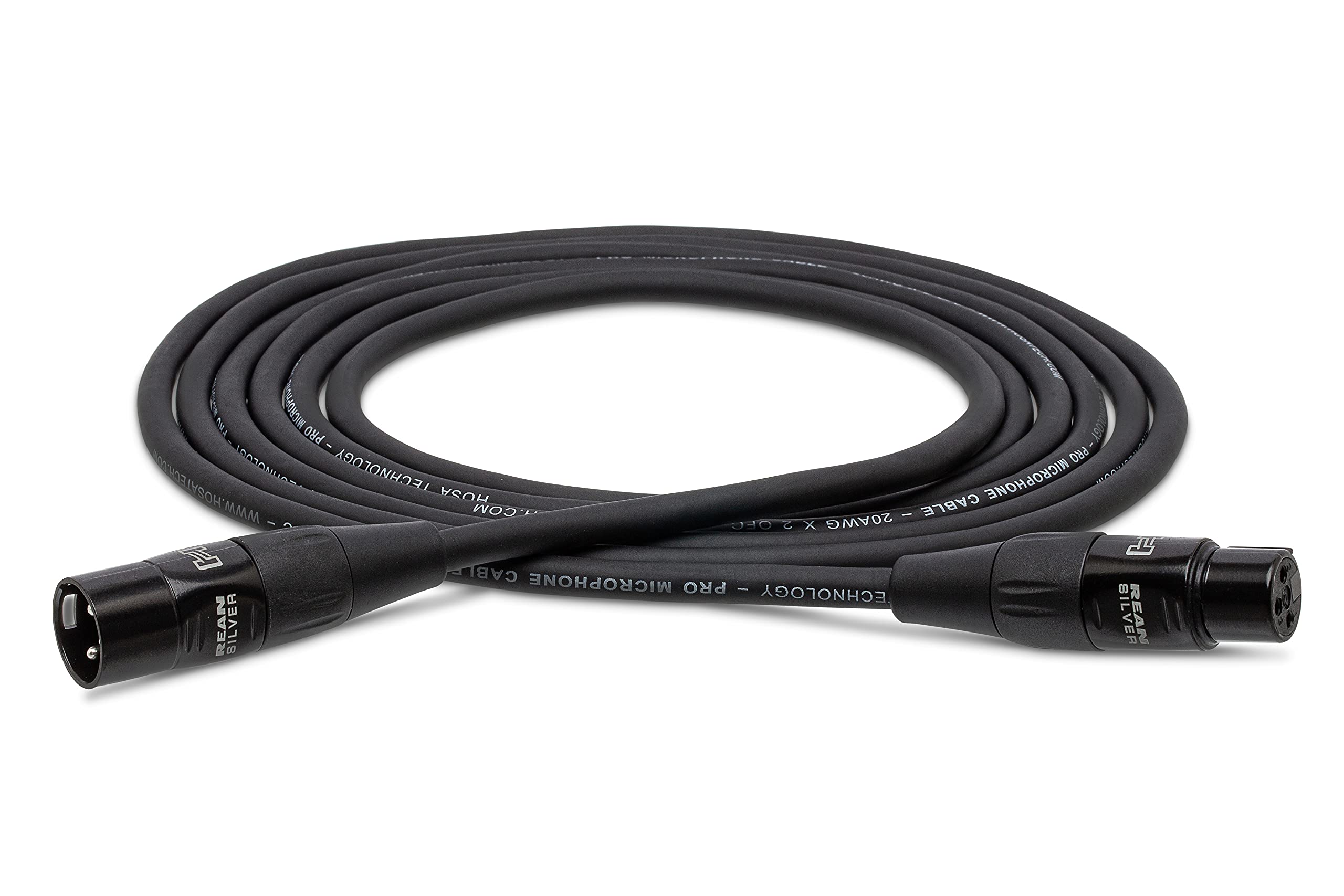 Hosa HMIC-030 Pro Microphone Cable, REAN XLR3F to XLR3M, 30 Feet - Image 5