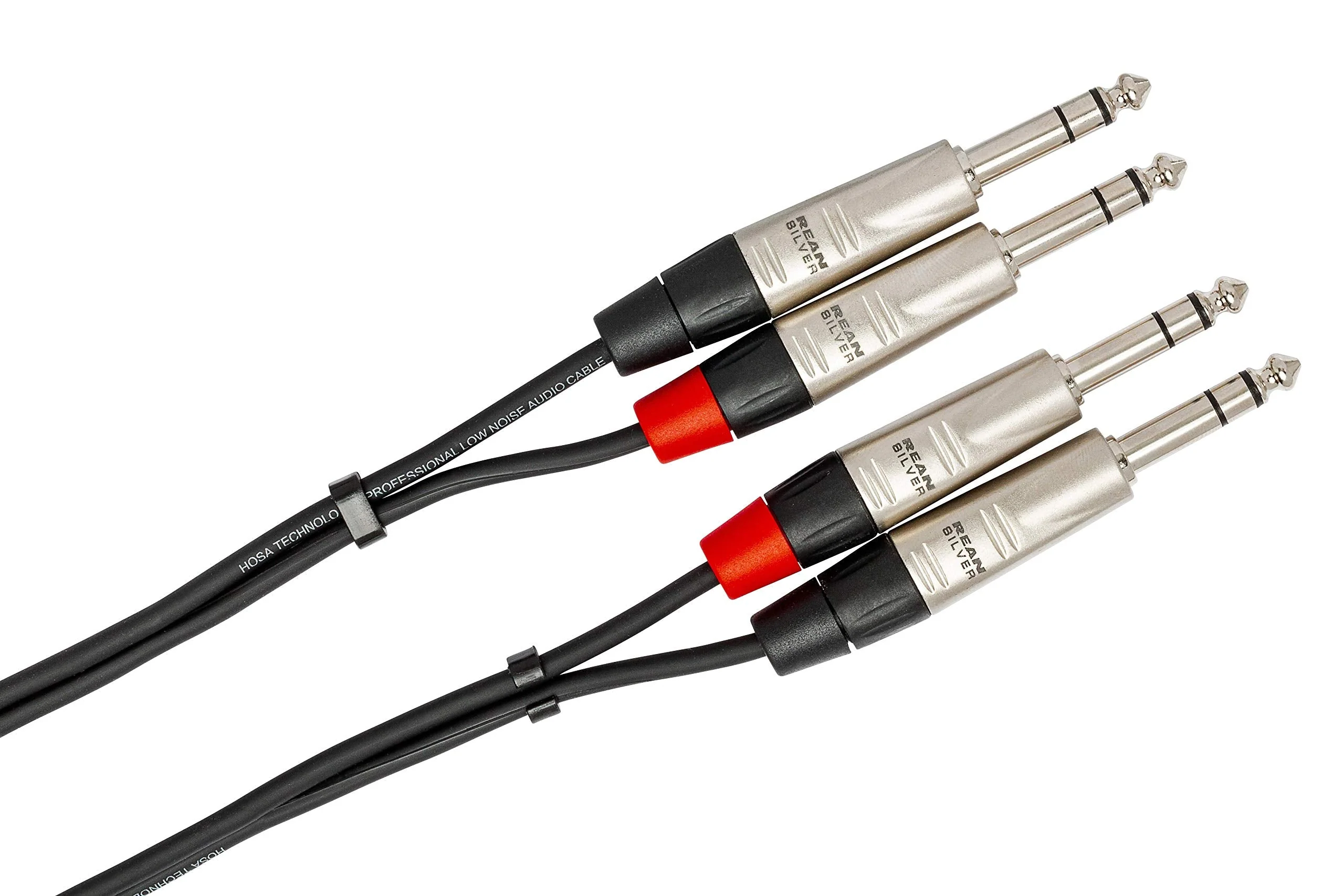 Hosa HSS-020X2 Pro Stereo Interconnect Cable - 20 Foot - Image 2