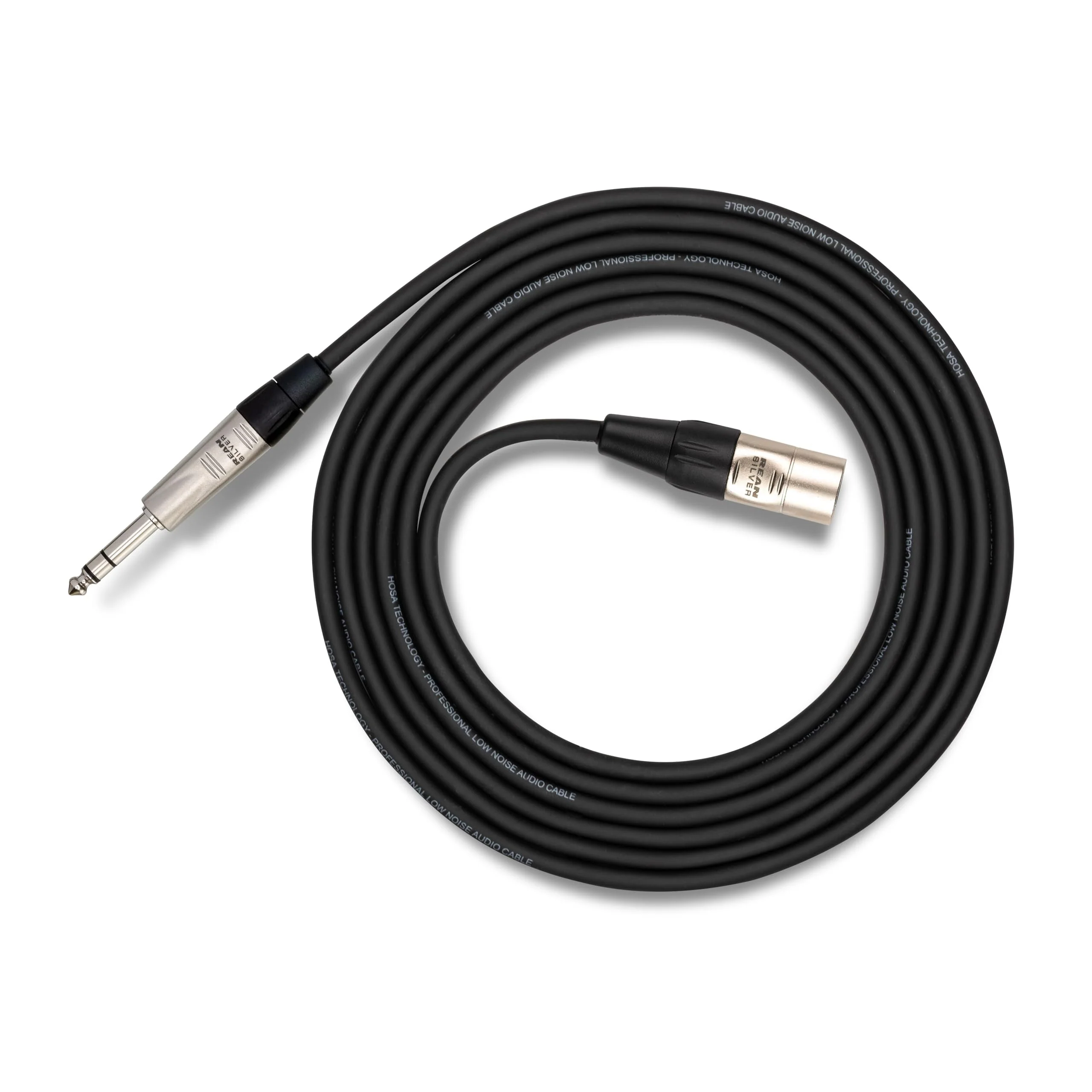 Hosa HXS-020 Pro Balanced Interconnect, REAN XLR3F to 1/4 Inch TRS, 20 Feet