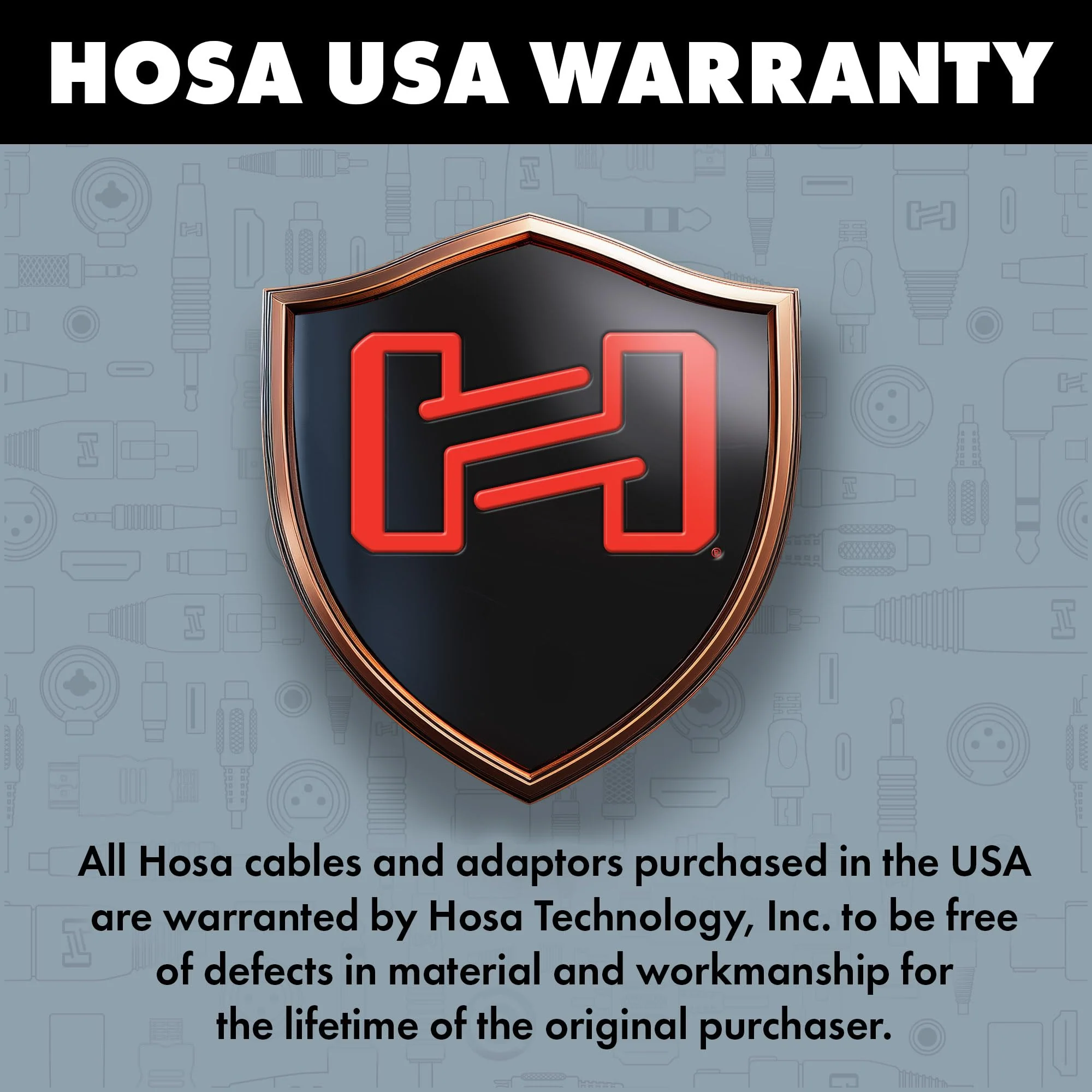 Hosa Pro HSX-050 Balanced Interconnect, REAN 1/4 Inches TRS to XLR3 Meter, 50 Feet - Image 8