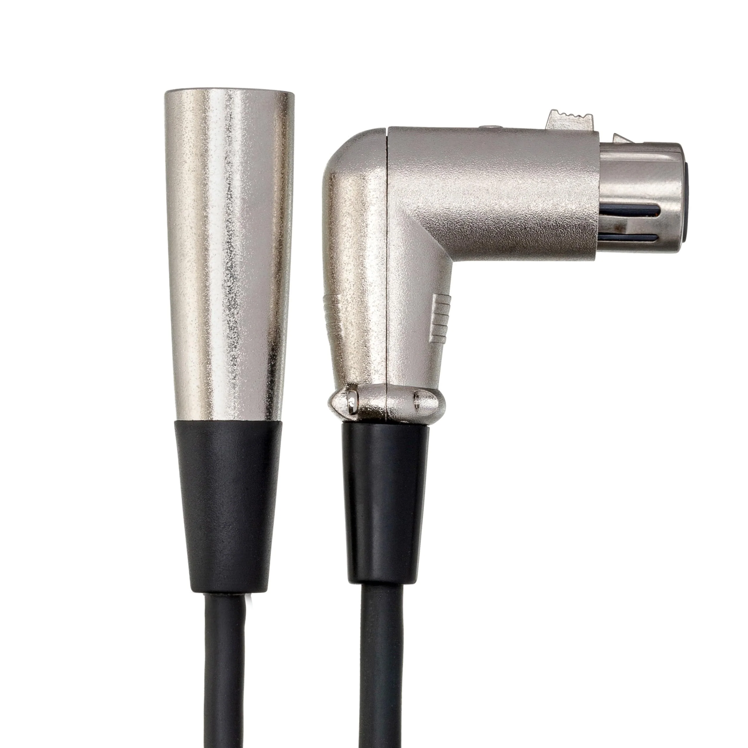 Hosa XFF-125 Male to Right Angle Female XLR Cable, 25-Feet